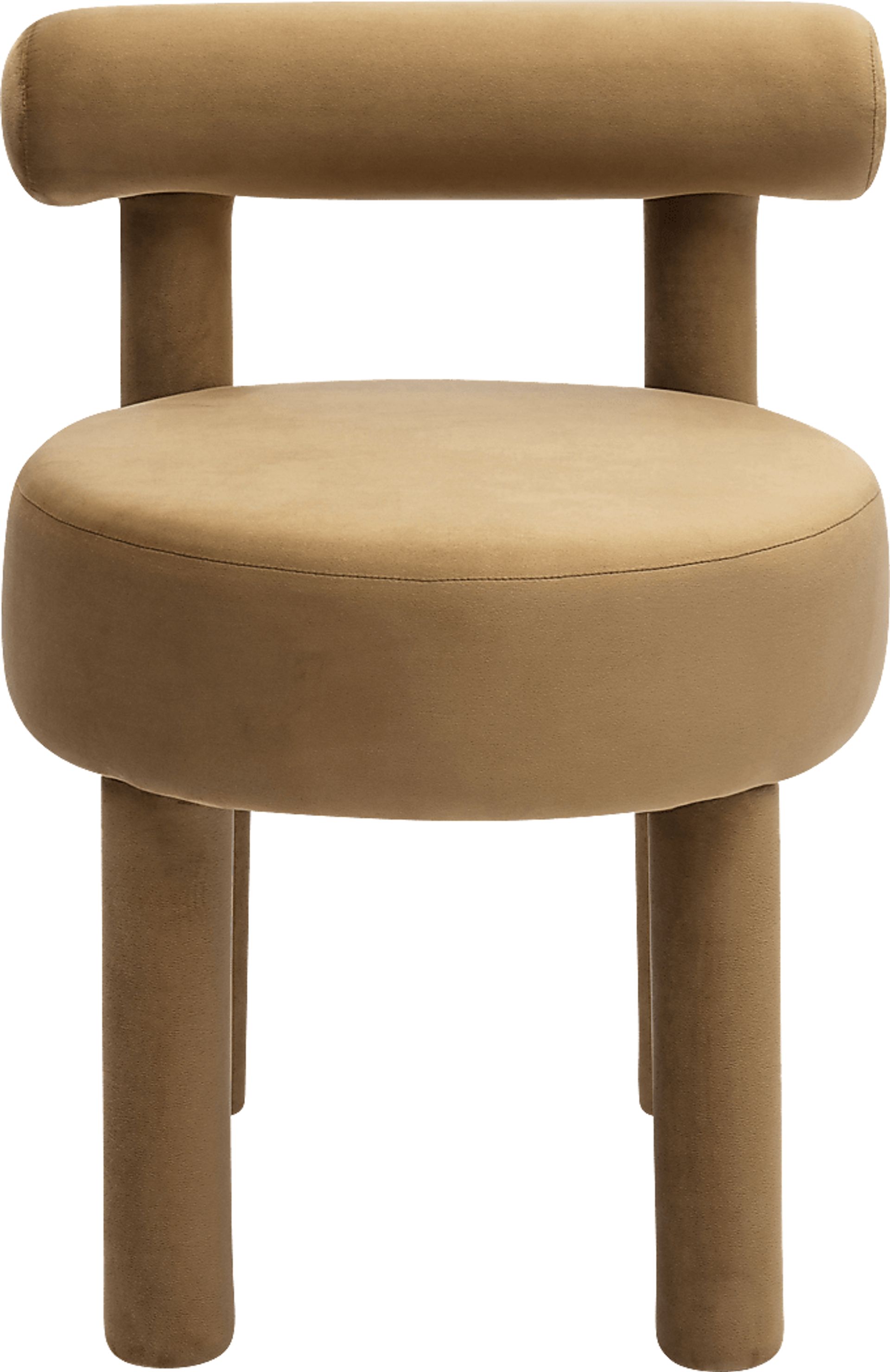 Carmela Ann Cognac Dining Chair - Image 3