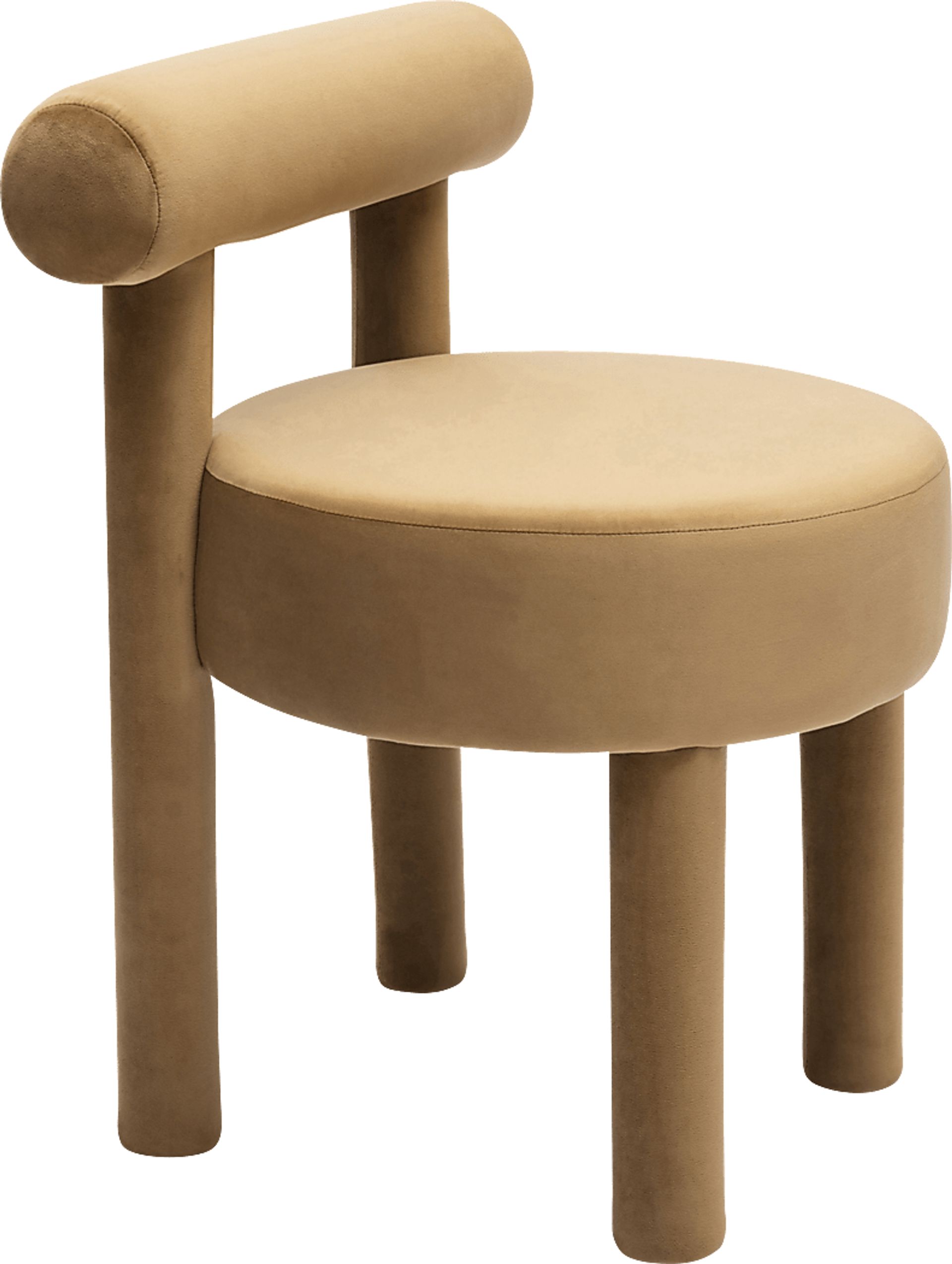Carmela Ann Cognac Dining Chair - Image 4