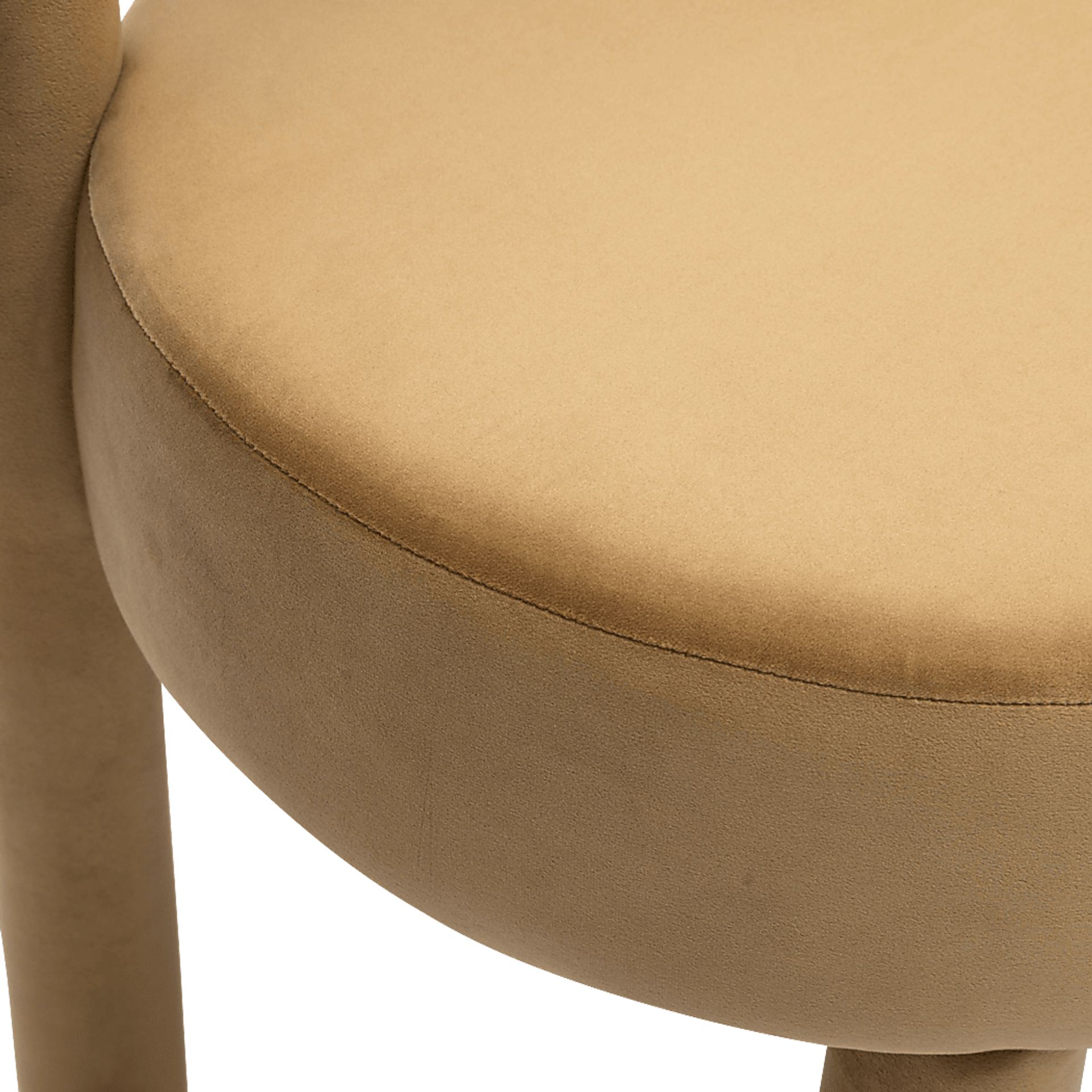 Carmela Ann Cognac Dining Chair - Image 6