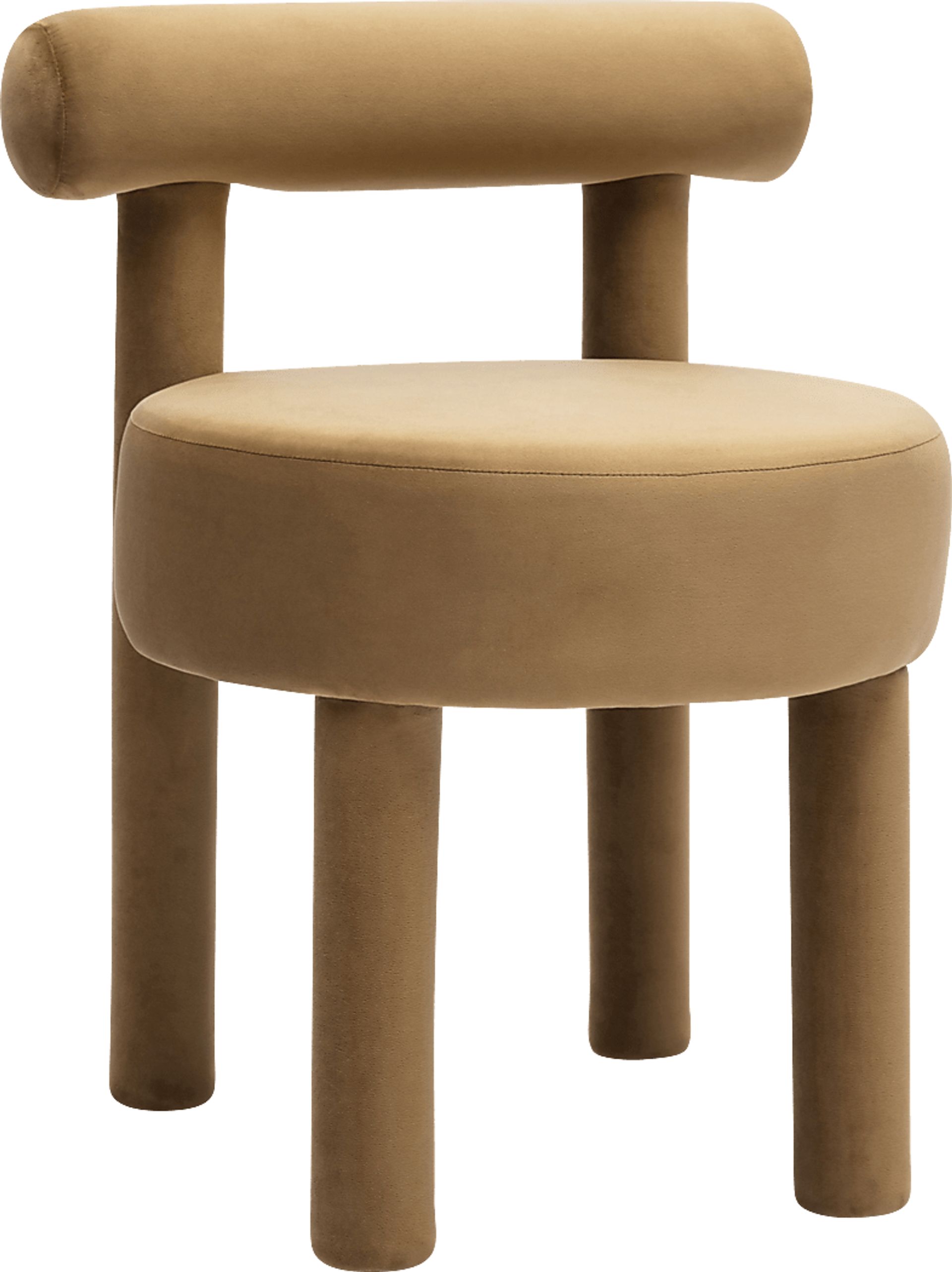 Carmela Ann Cognac Dining Chair - Image 1