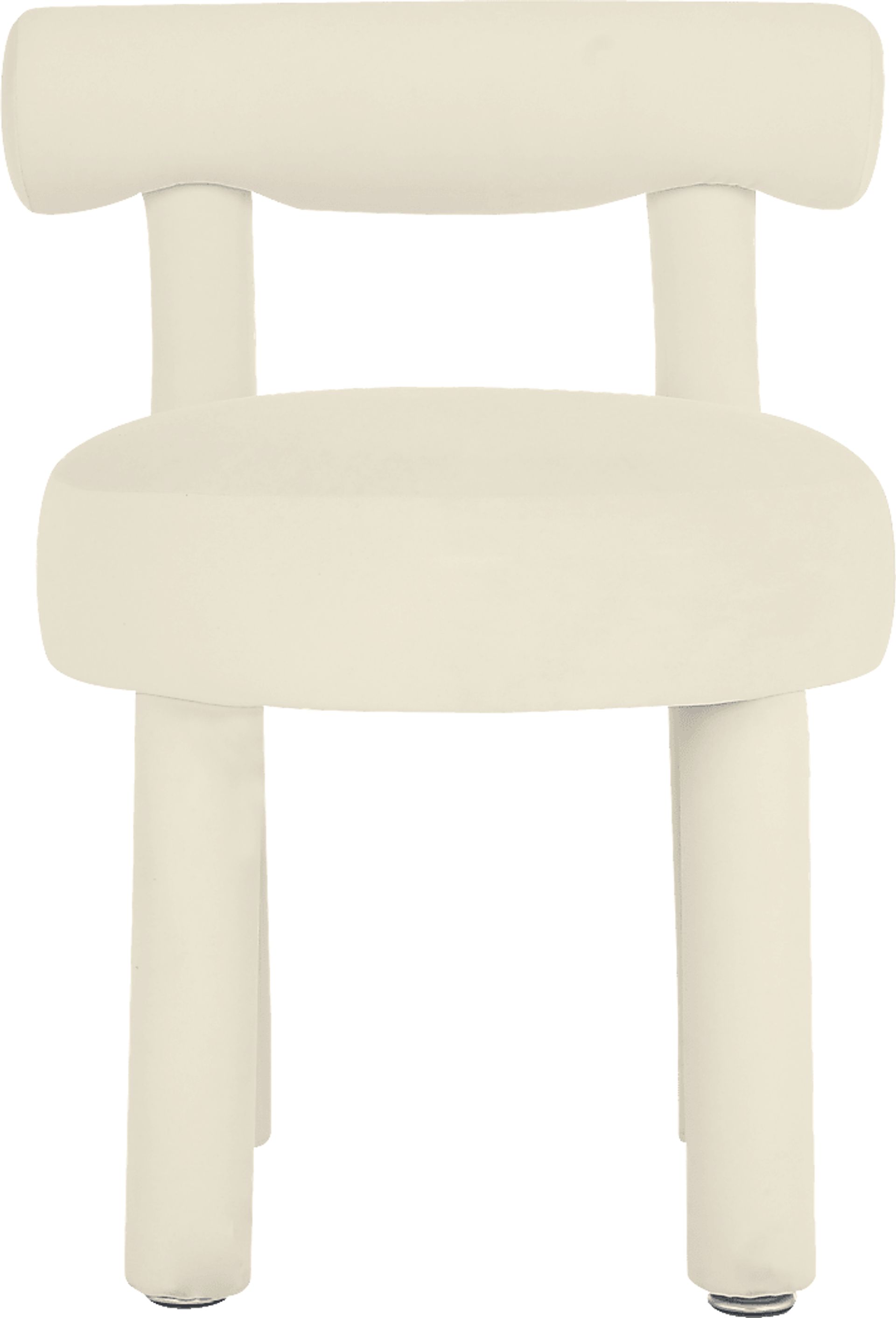 Carmela Ann Cream Side Chair - Image 3