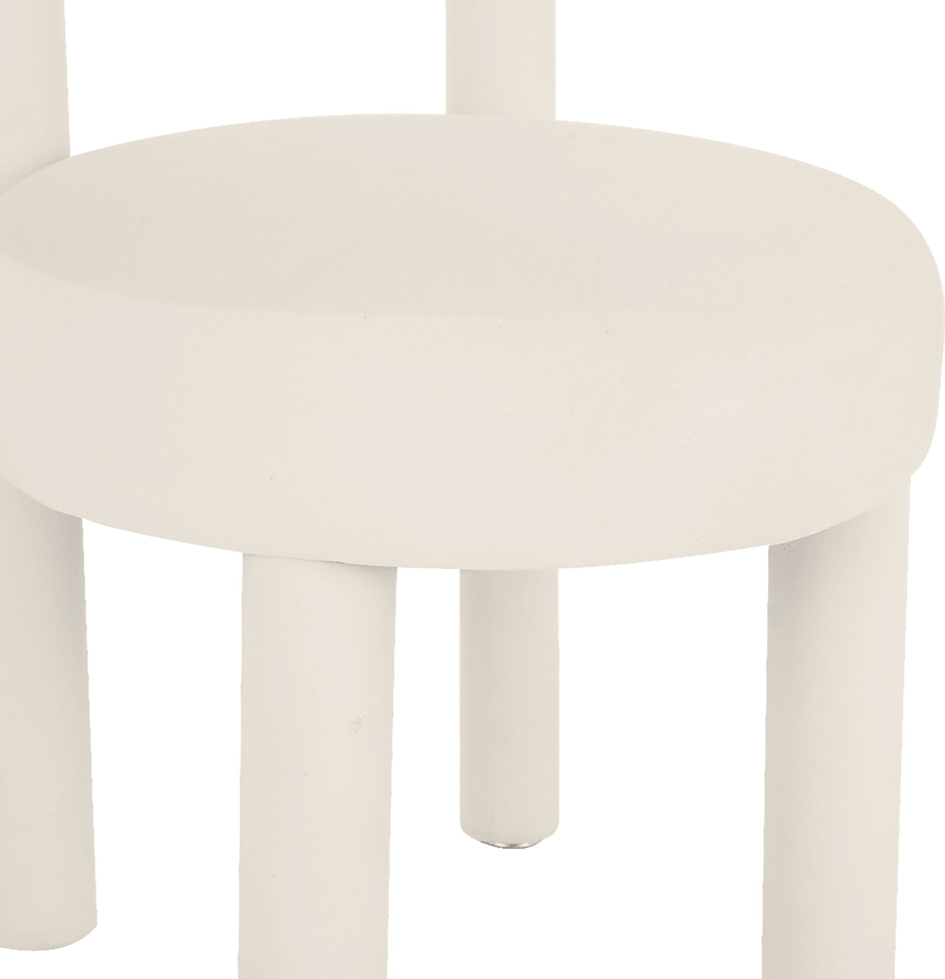 Carmela Ann Cream Side Chair - Image 5
