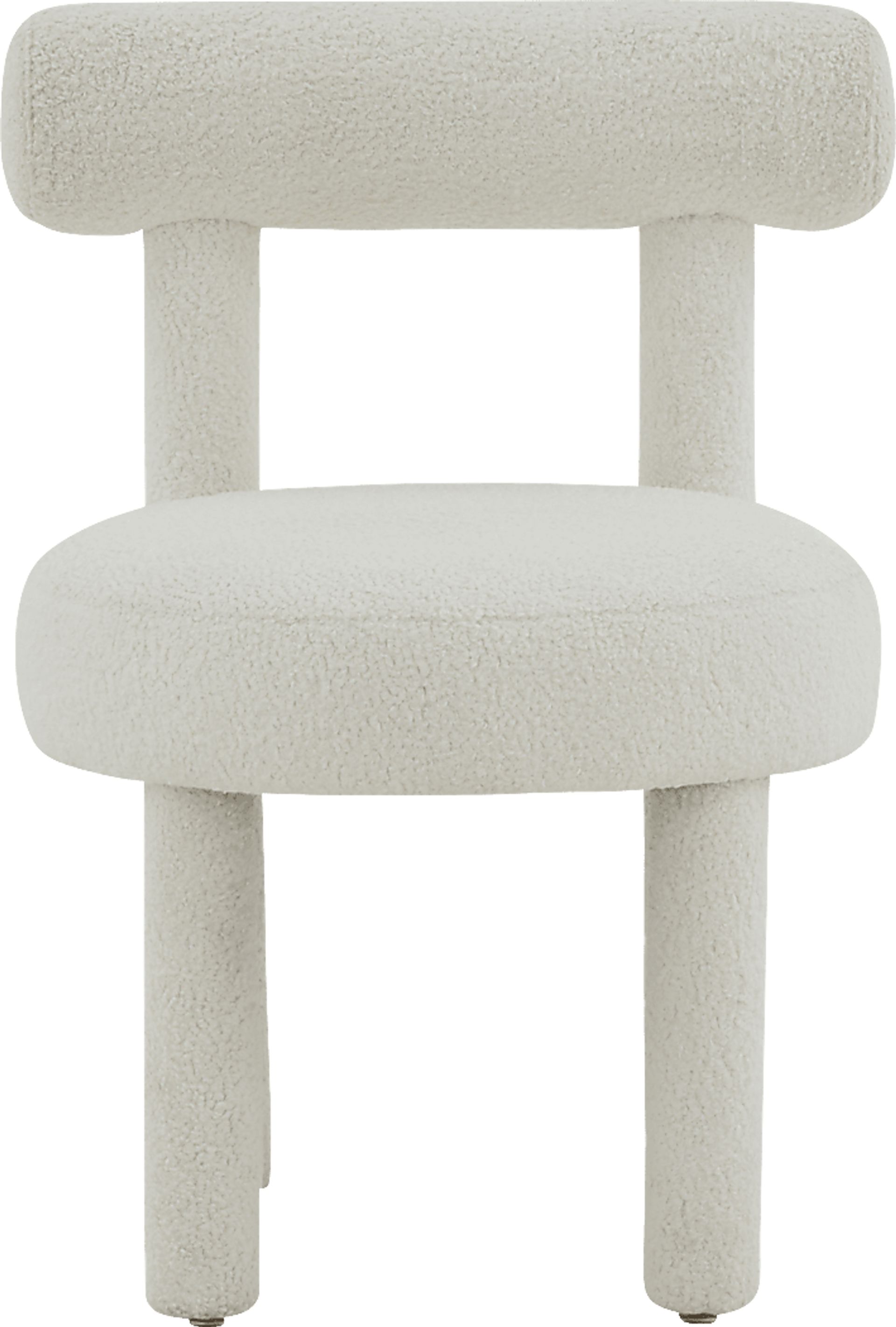 Carmela Ann I White Accent Chair - Image 2
