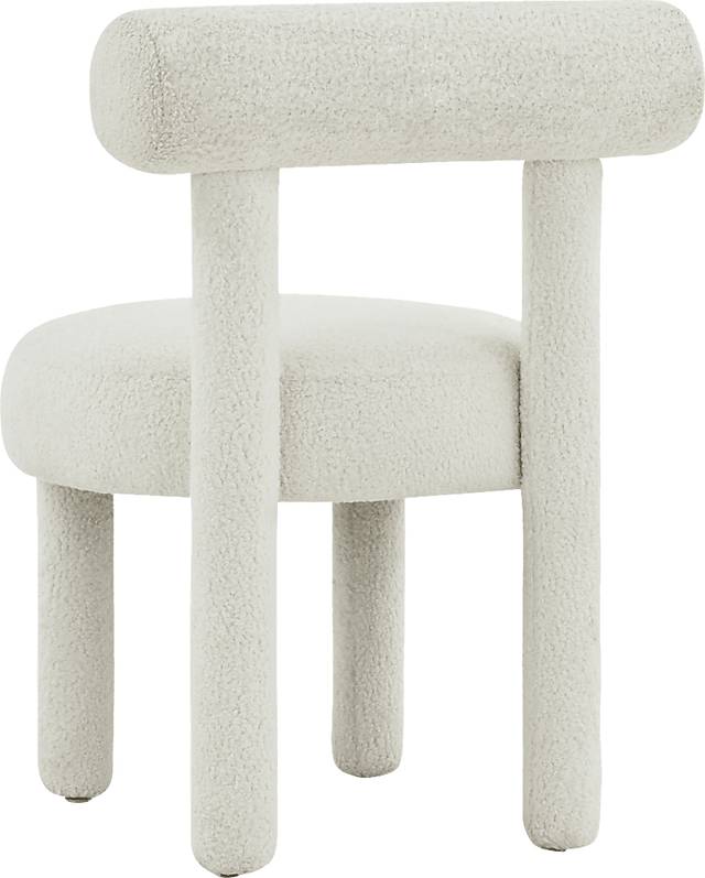 Carmela Ann I White Accent Chair - Thumbnail - Image 3
