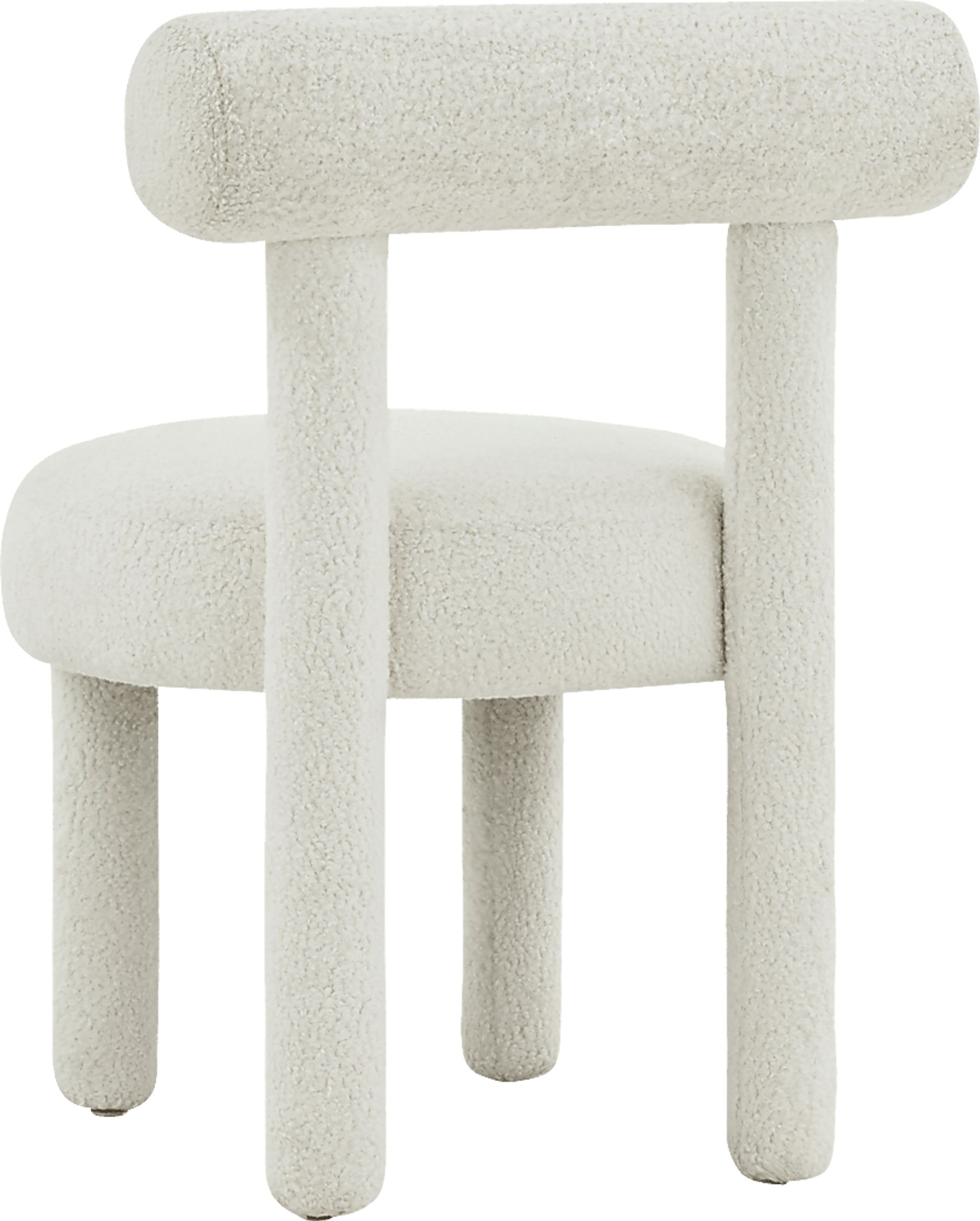 Carmela Ann I White Accent Chair - Image 3