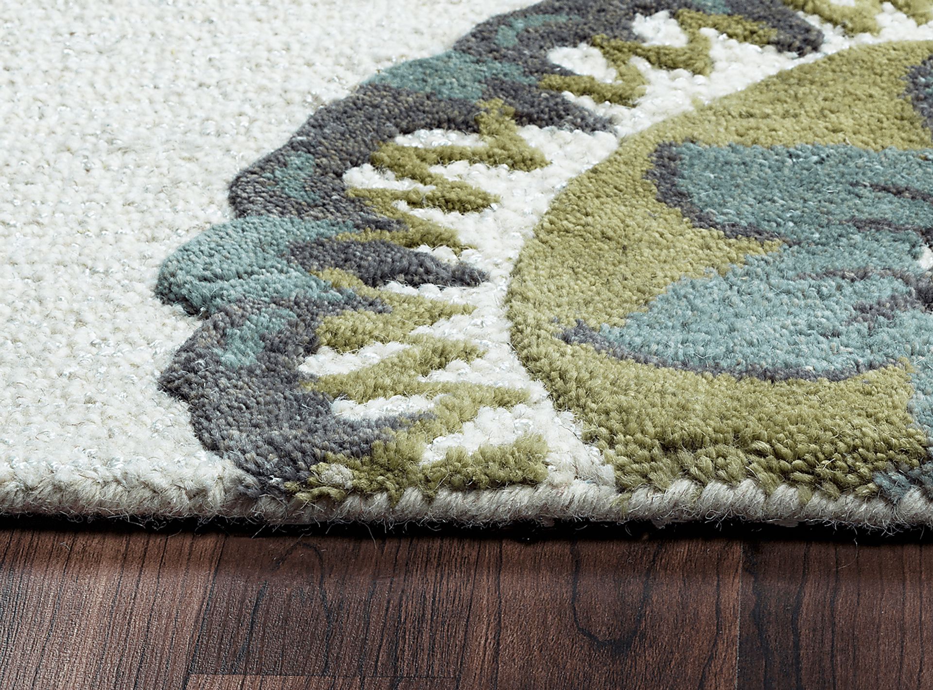 Carmelia Ivory 3' x 5' Rug - Image 3