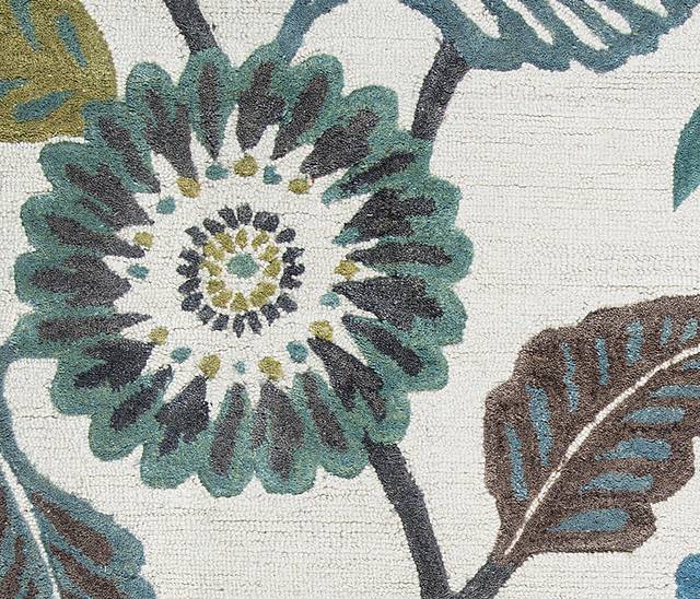 Carmelia Ivory 3' x 5' Rug - Thumbnail - Image 4