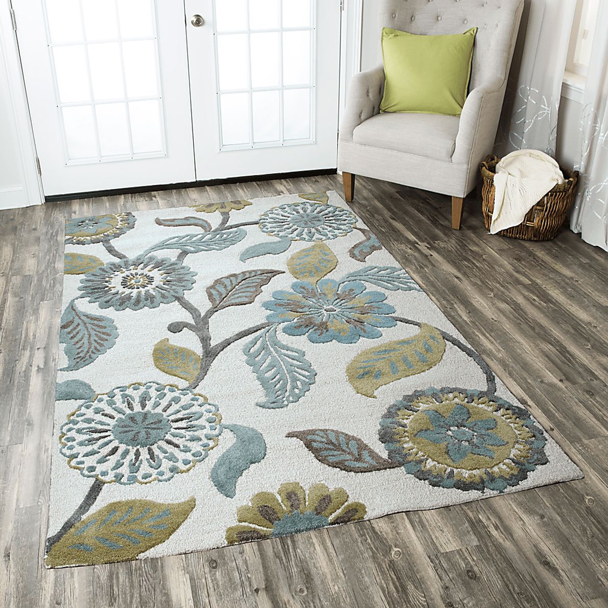 Carmelia Ivory 3' x 5' Rug