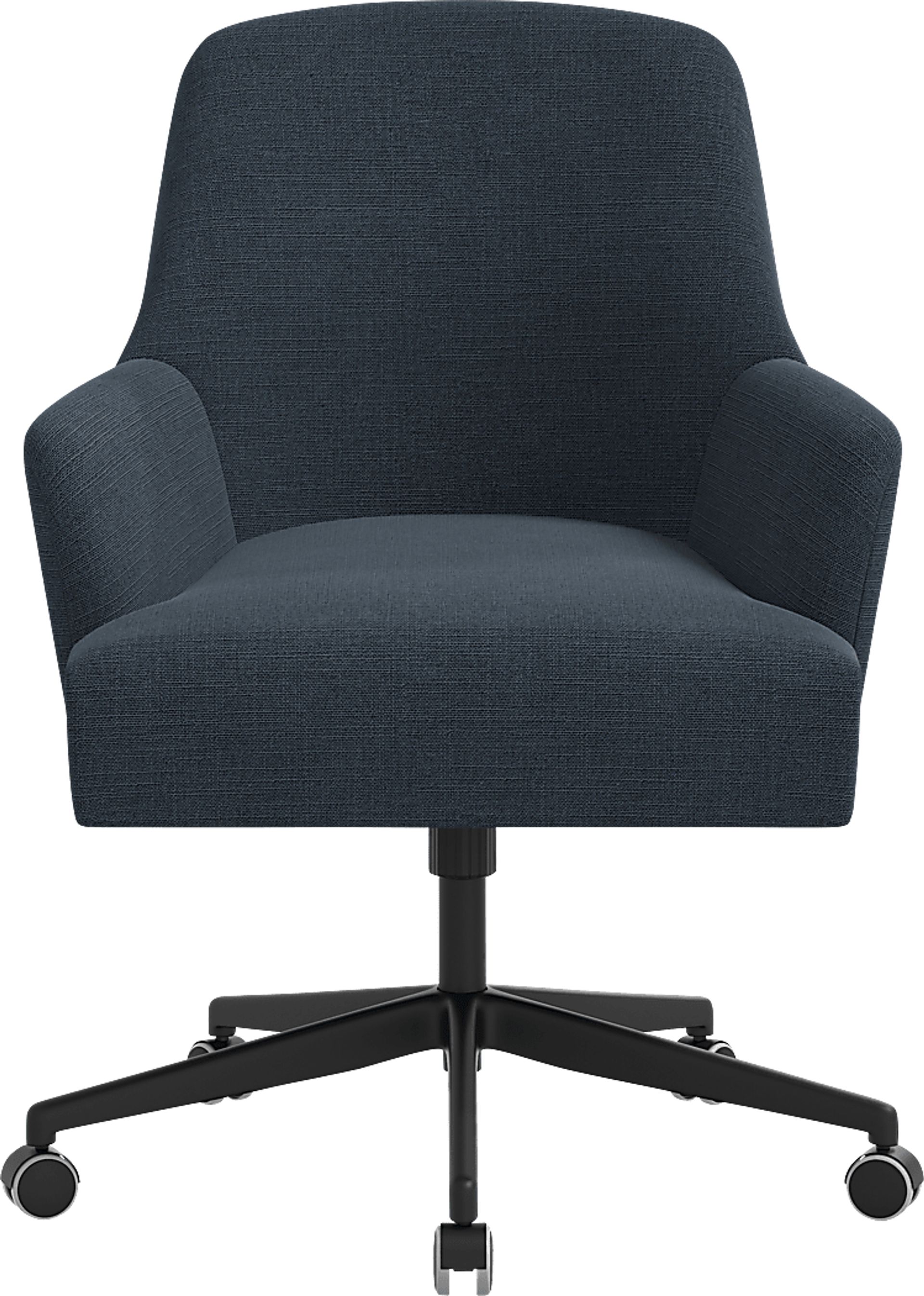 Carmelita Blue Desk Chair - Image 2