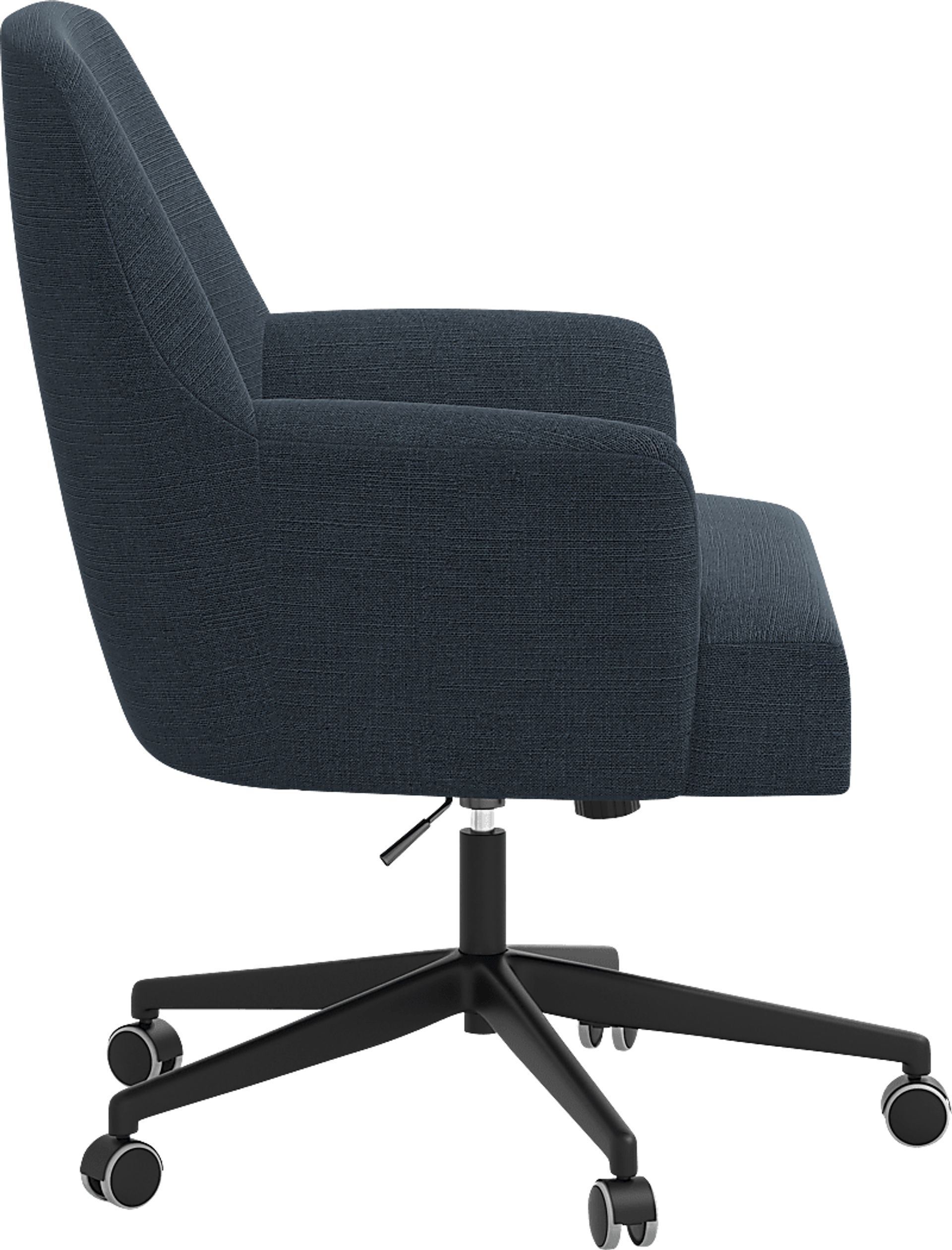 Carmelita Blue Desk Chair - Image 3
