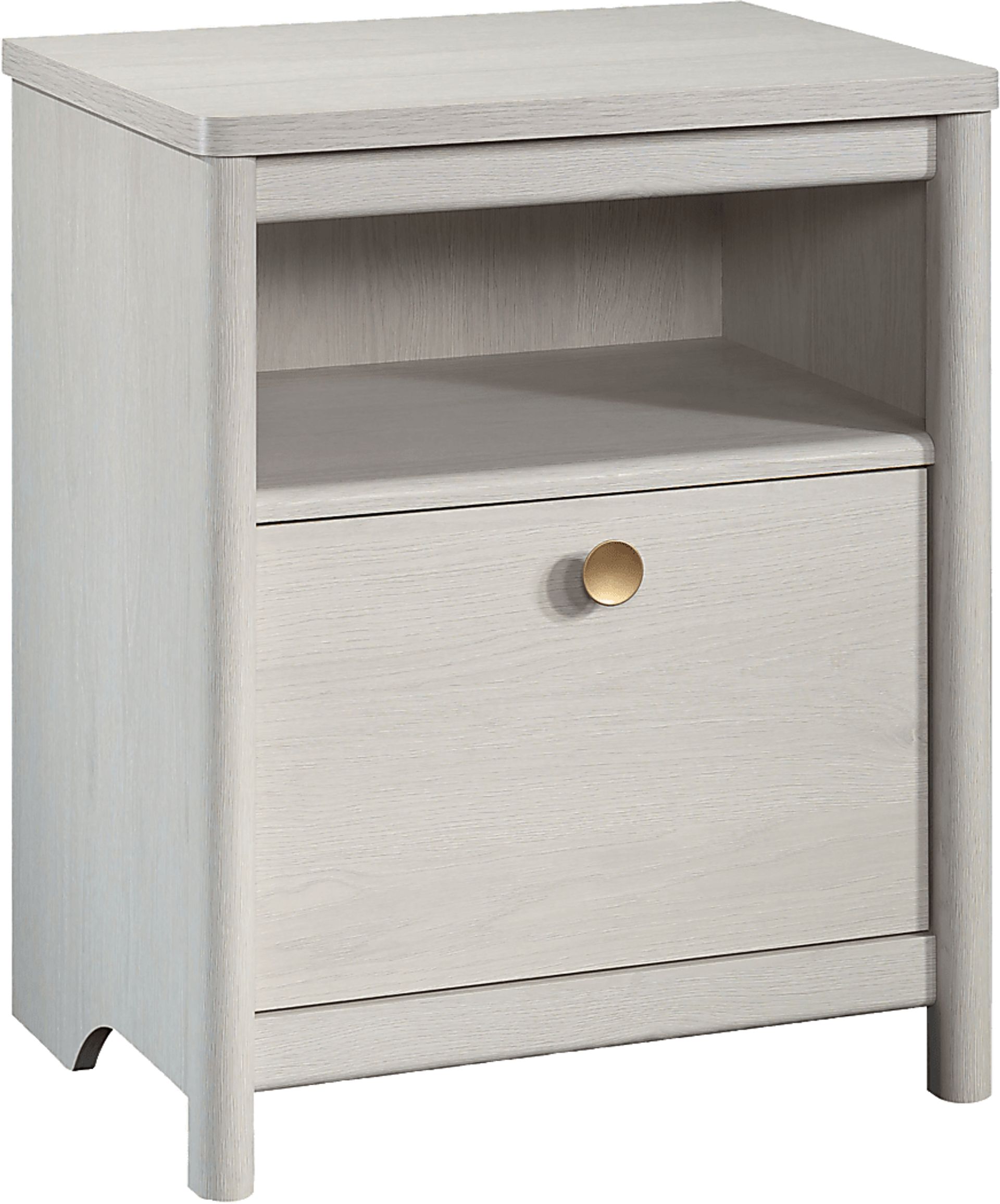 Carmell White Nightstand - Image 1