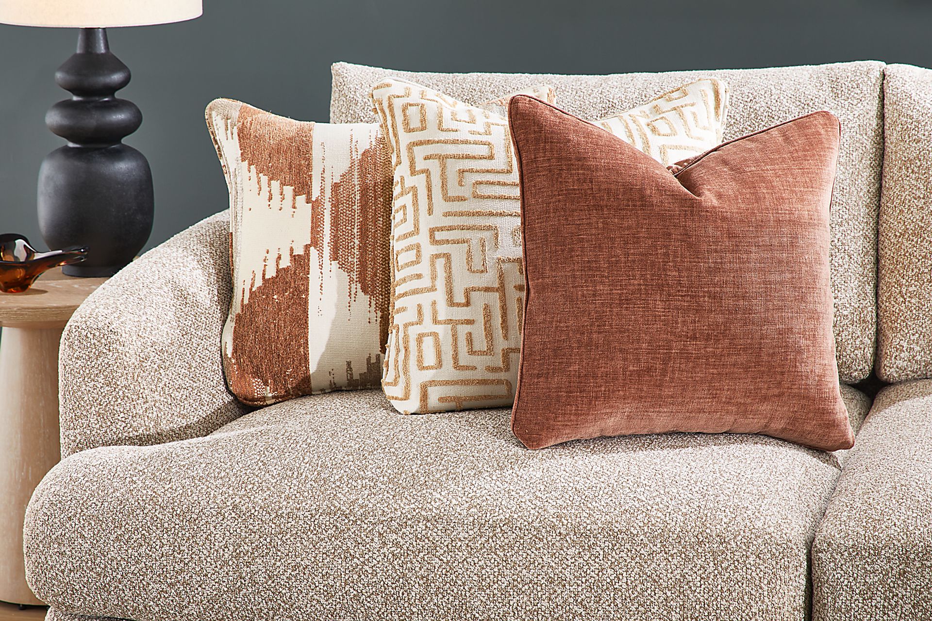 Carmelo Oatmeal 4 Pc Sectional - Image 7