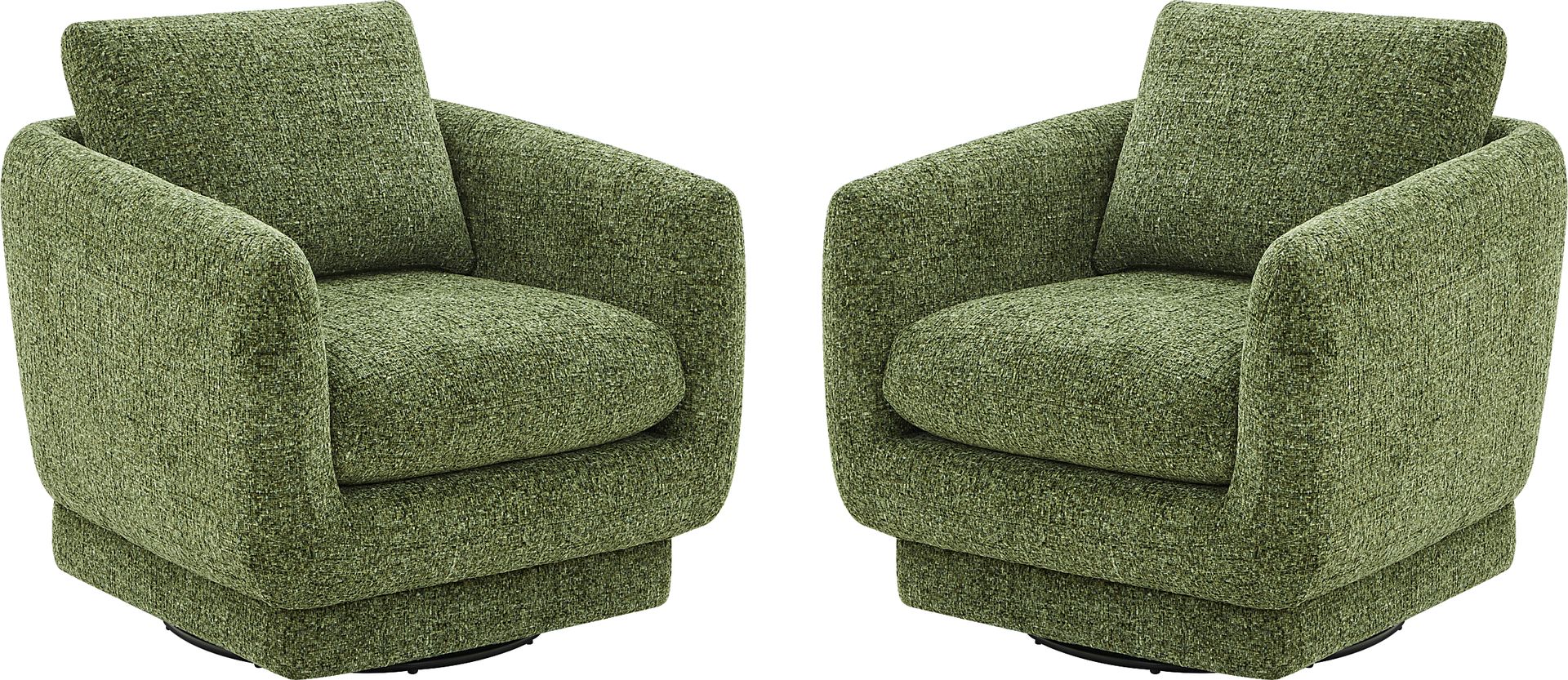 Carmen Forest Swivel Chair, Set of 2 - Image 1