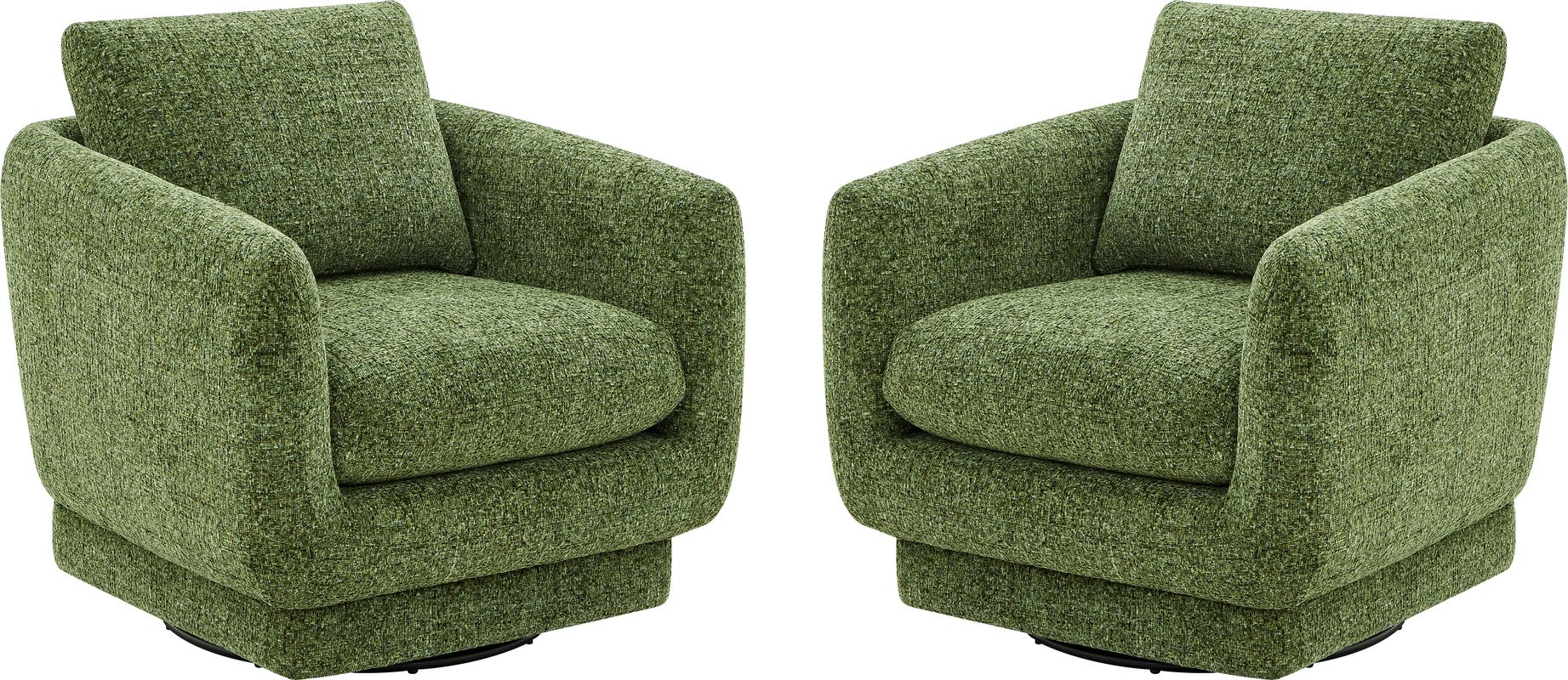 Carmen Forest Swivel Chair, Set of 2