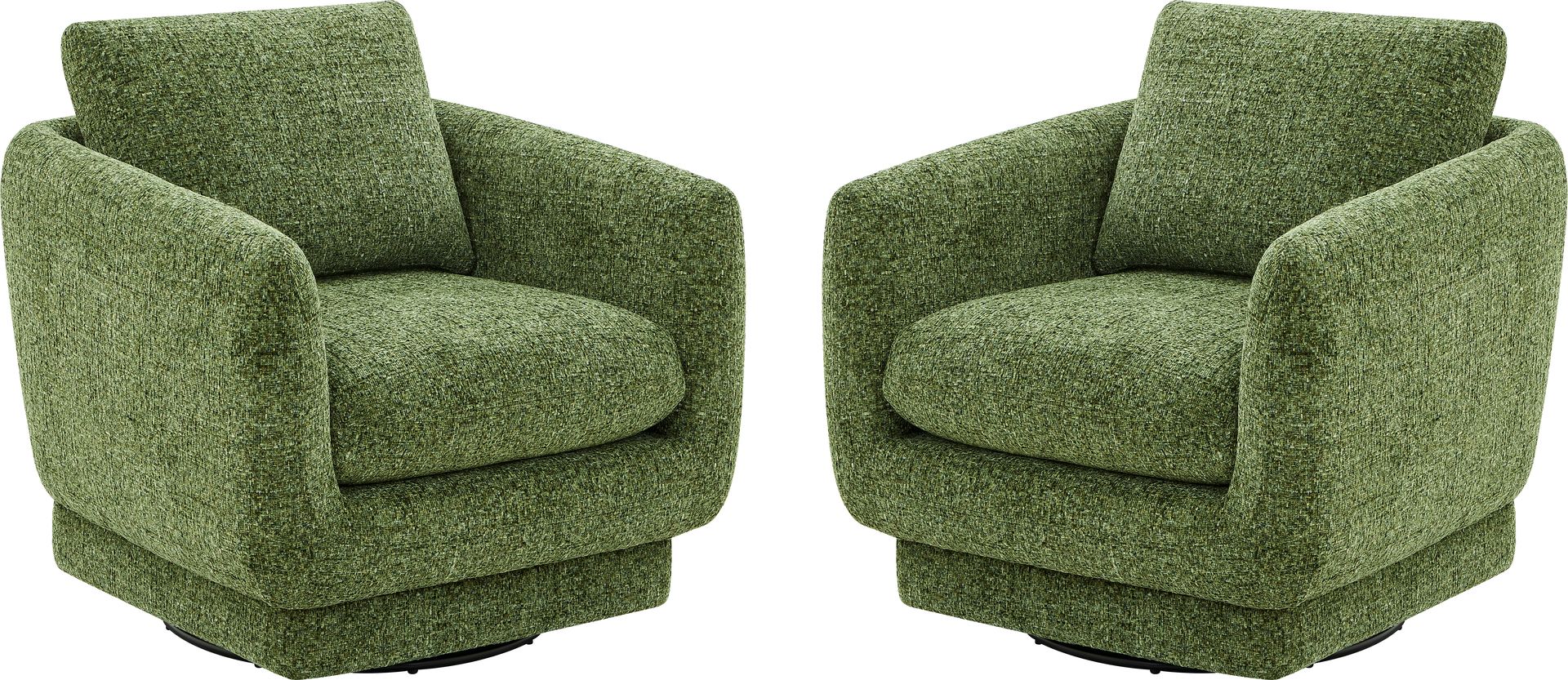 Carmen Forest Swivel Chair, Set of 2 - Image 2
