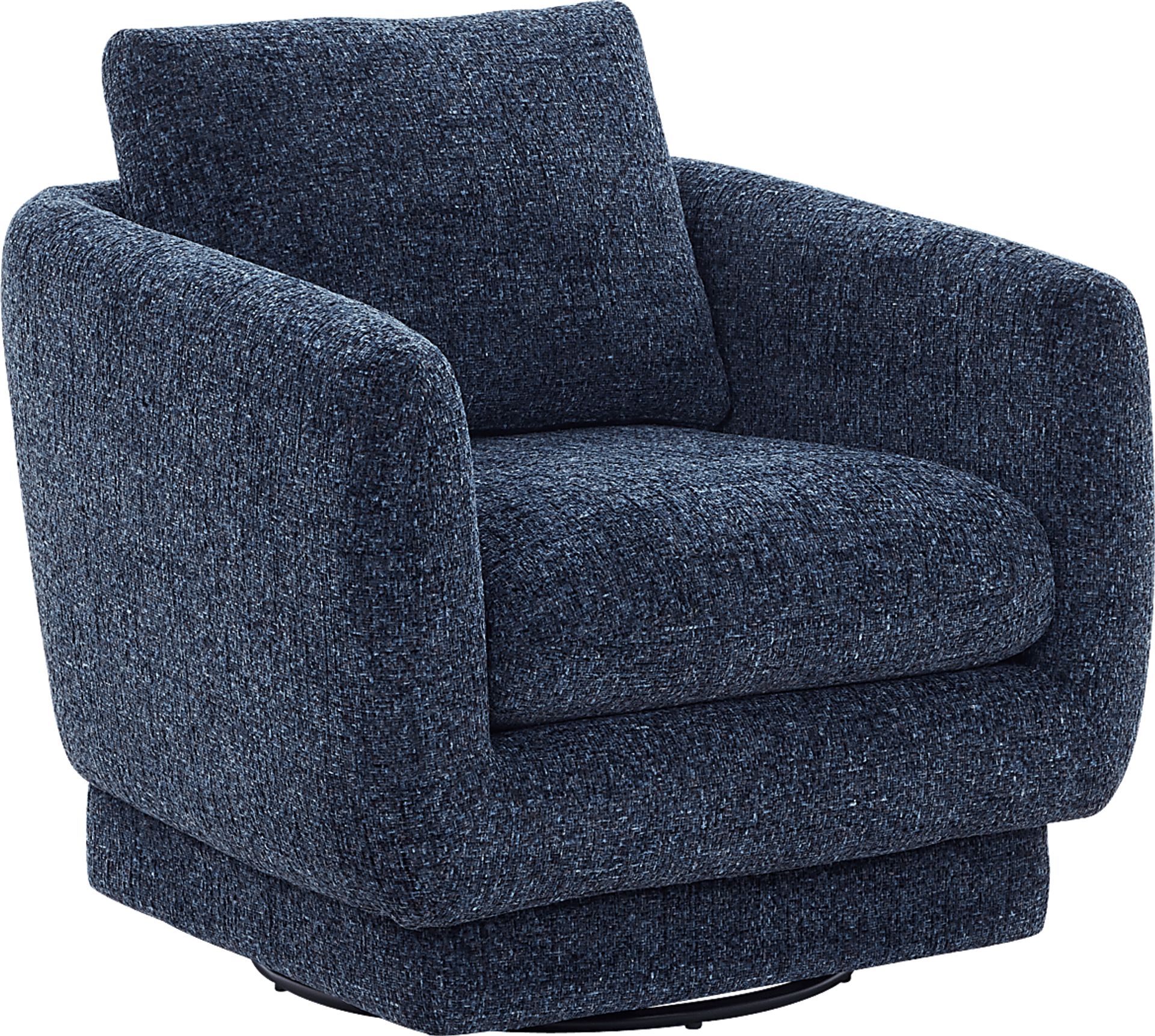 Carmen Indigo Swivel Chair - Image 1