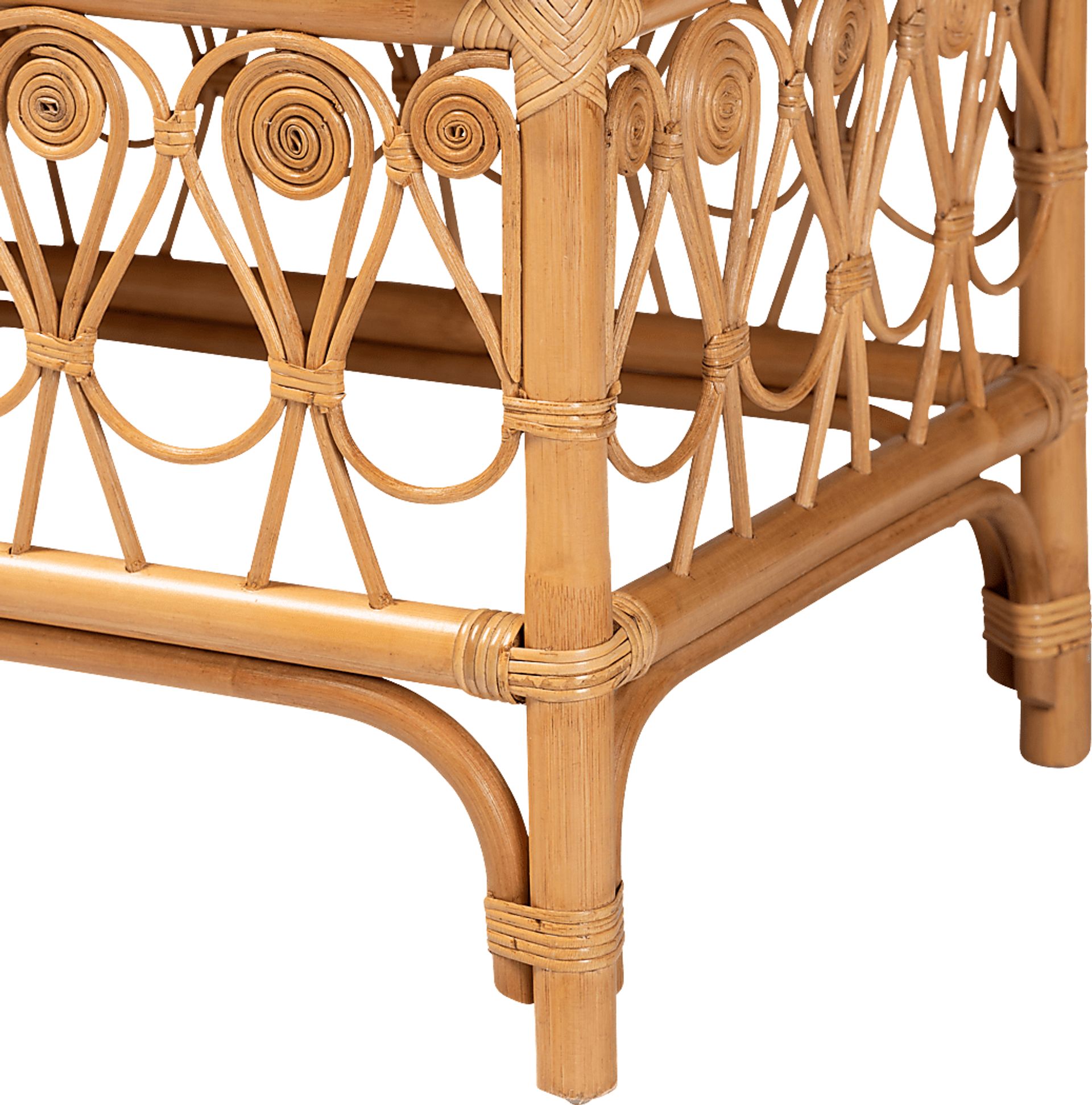 Carmenere Light Brown Accent Bench - Image 5
