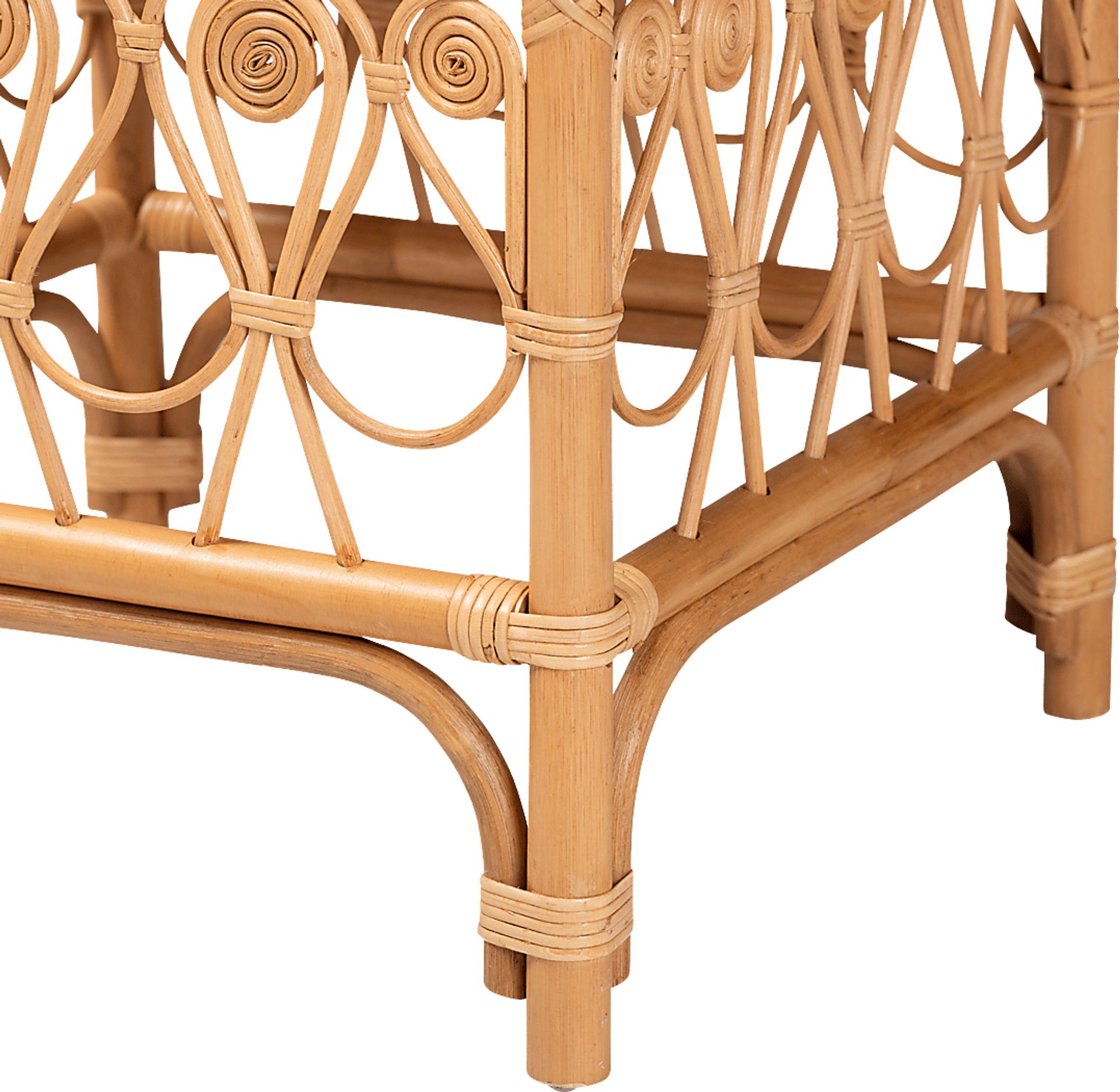 Carmenere Light Brown Ottoman - Image 5