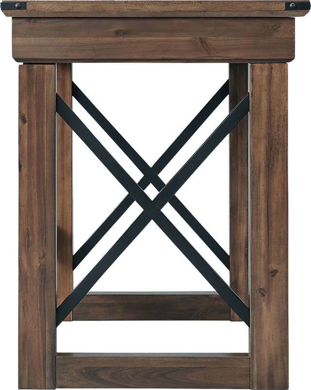Carmenita Brown Desk - Thumbnail - Image 5
