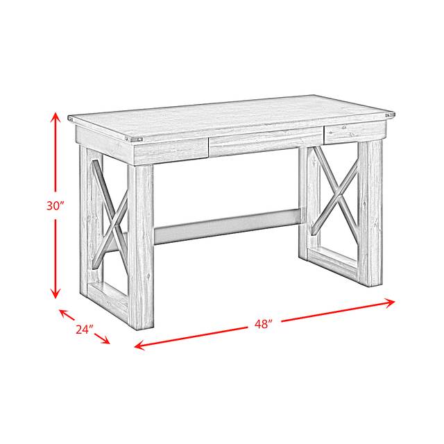 Carmenita Brown Desk - Thumbnail - Image 10