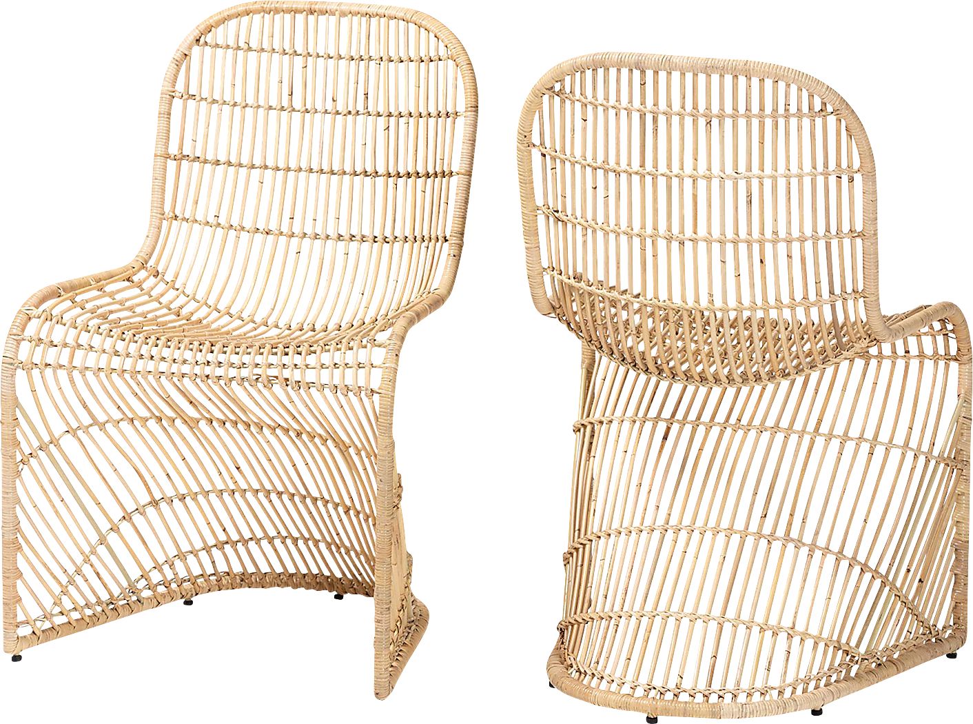 Carmichaela Brown Dining Chair, Set of 2