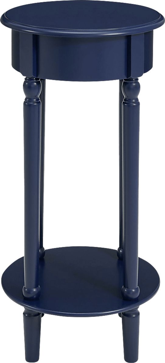 Carmichle Blue Nightstand