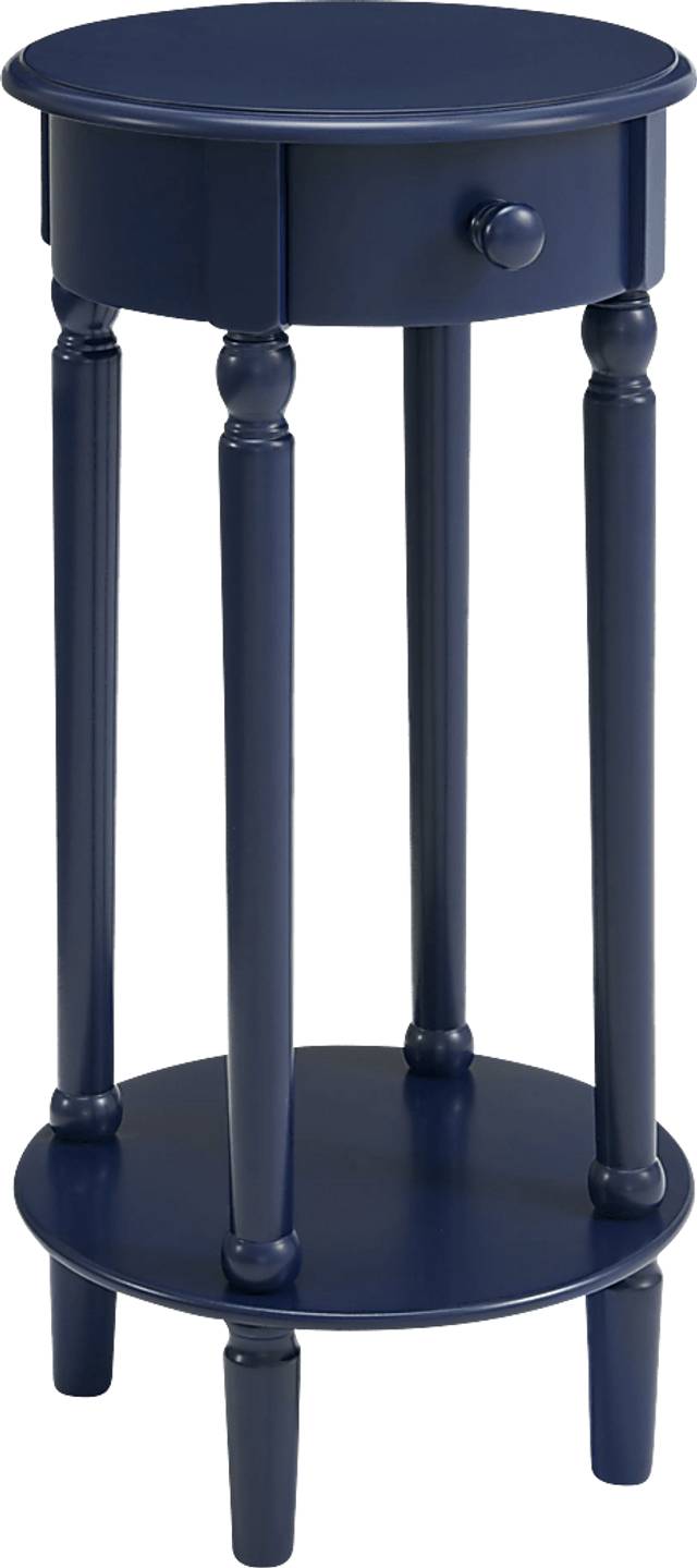 Carmichle Blue Nightstand - Thumbnail - Image 1