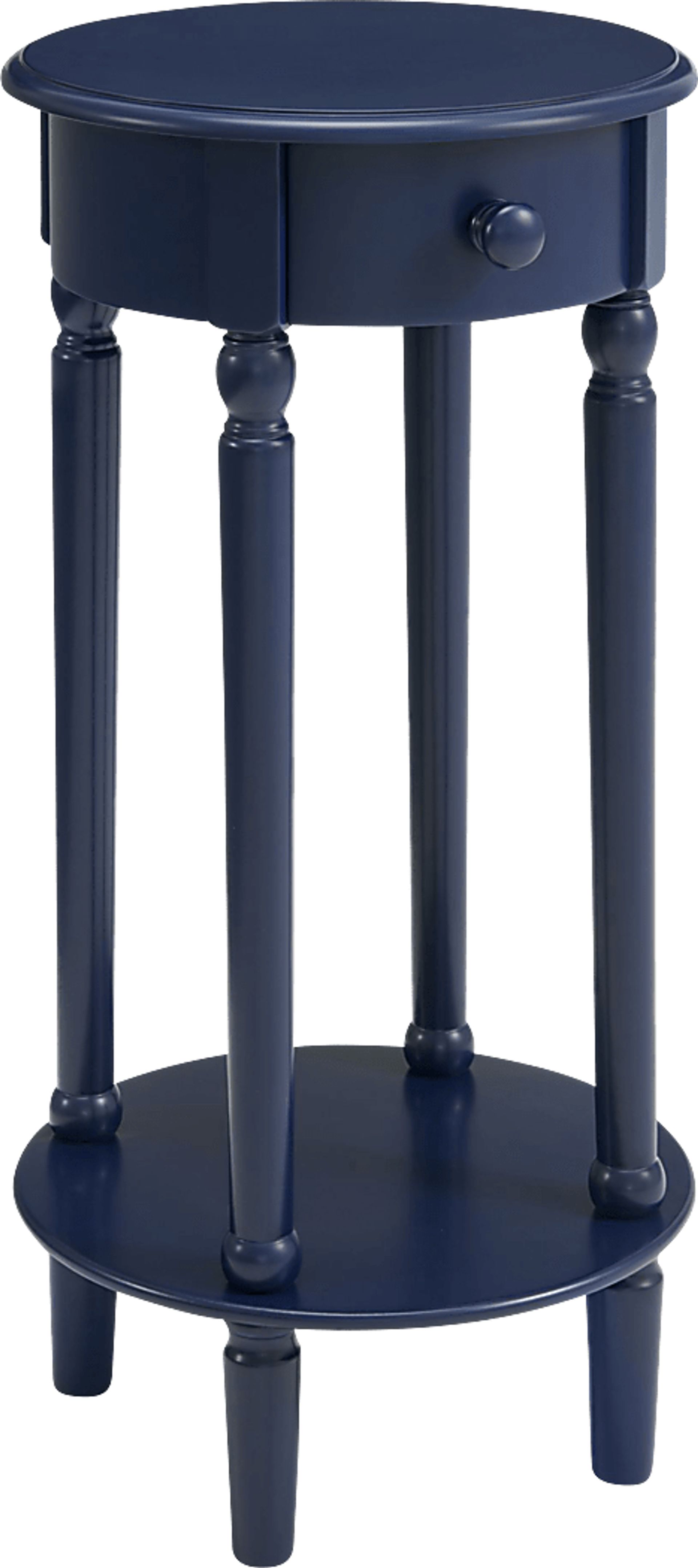 Carmichle Blue Nightstand - Image 1