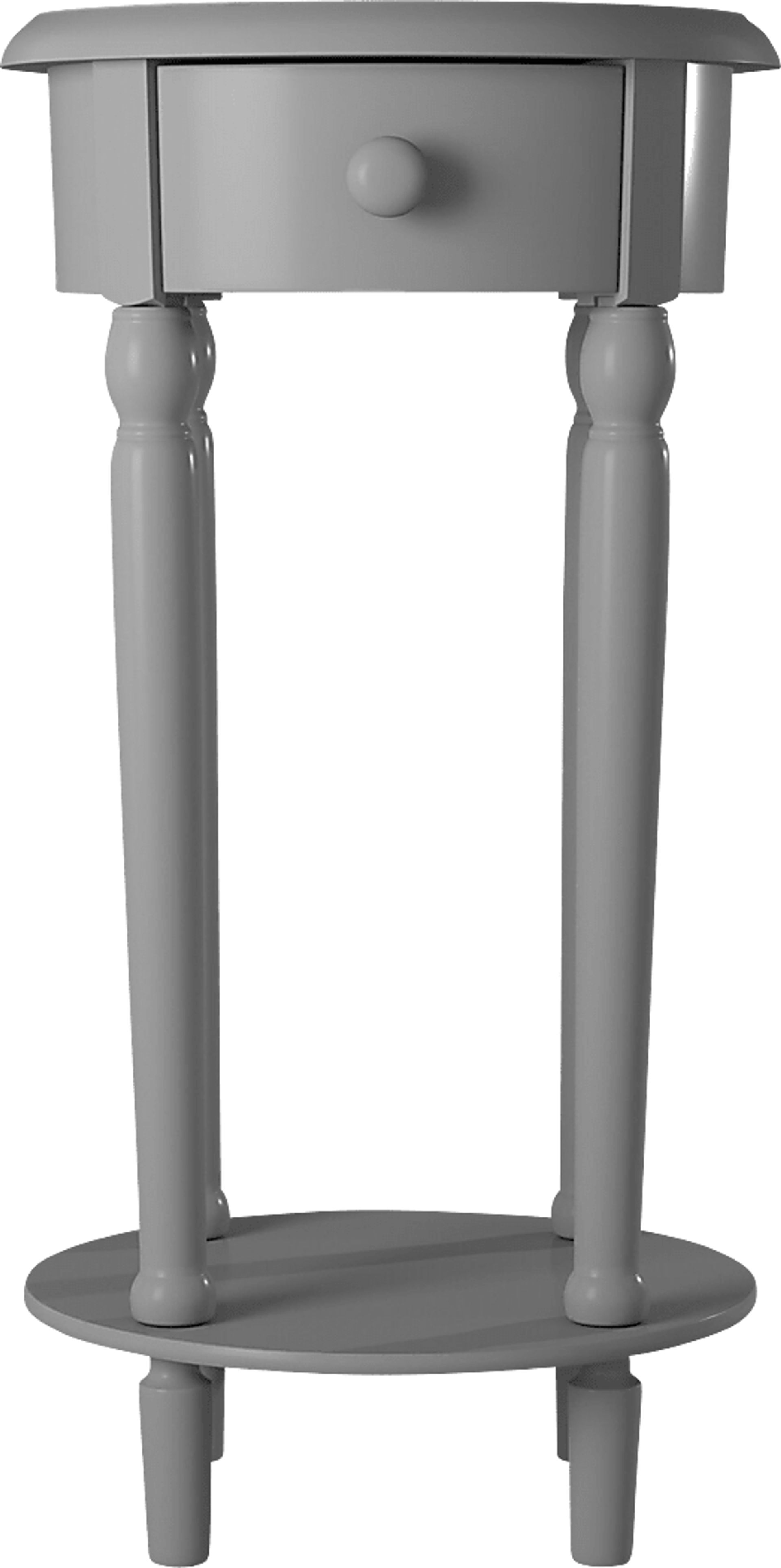 Carmichle Gray Nightstand - Image 4