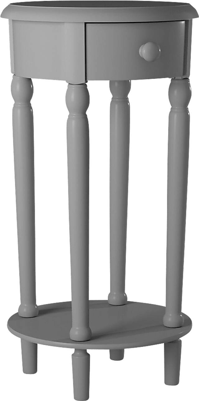 Carmichle Gray Nightstand - Thumbnail - Image 1