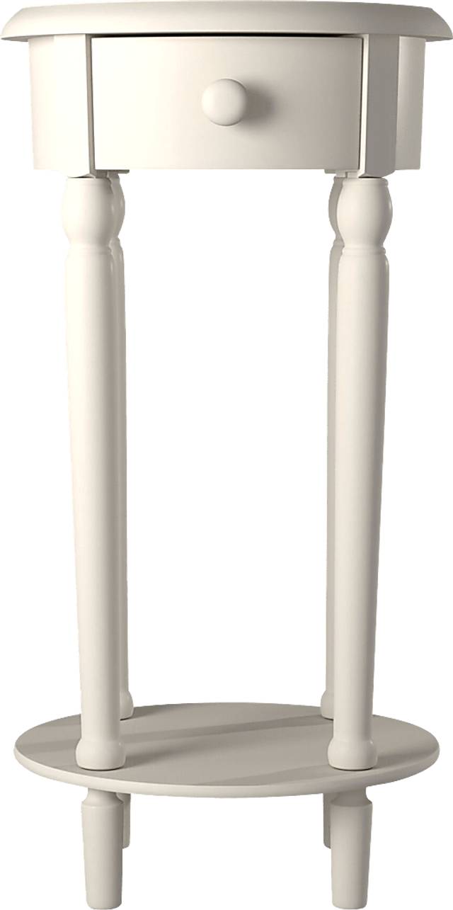 Carmichle White Nightstand - Thumbnail - Image 3