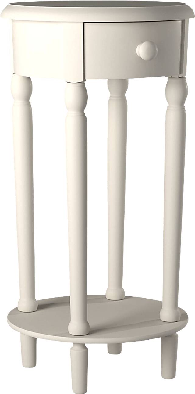 Carmichle White Nightstand - Thumbnail - Image 1