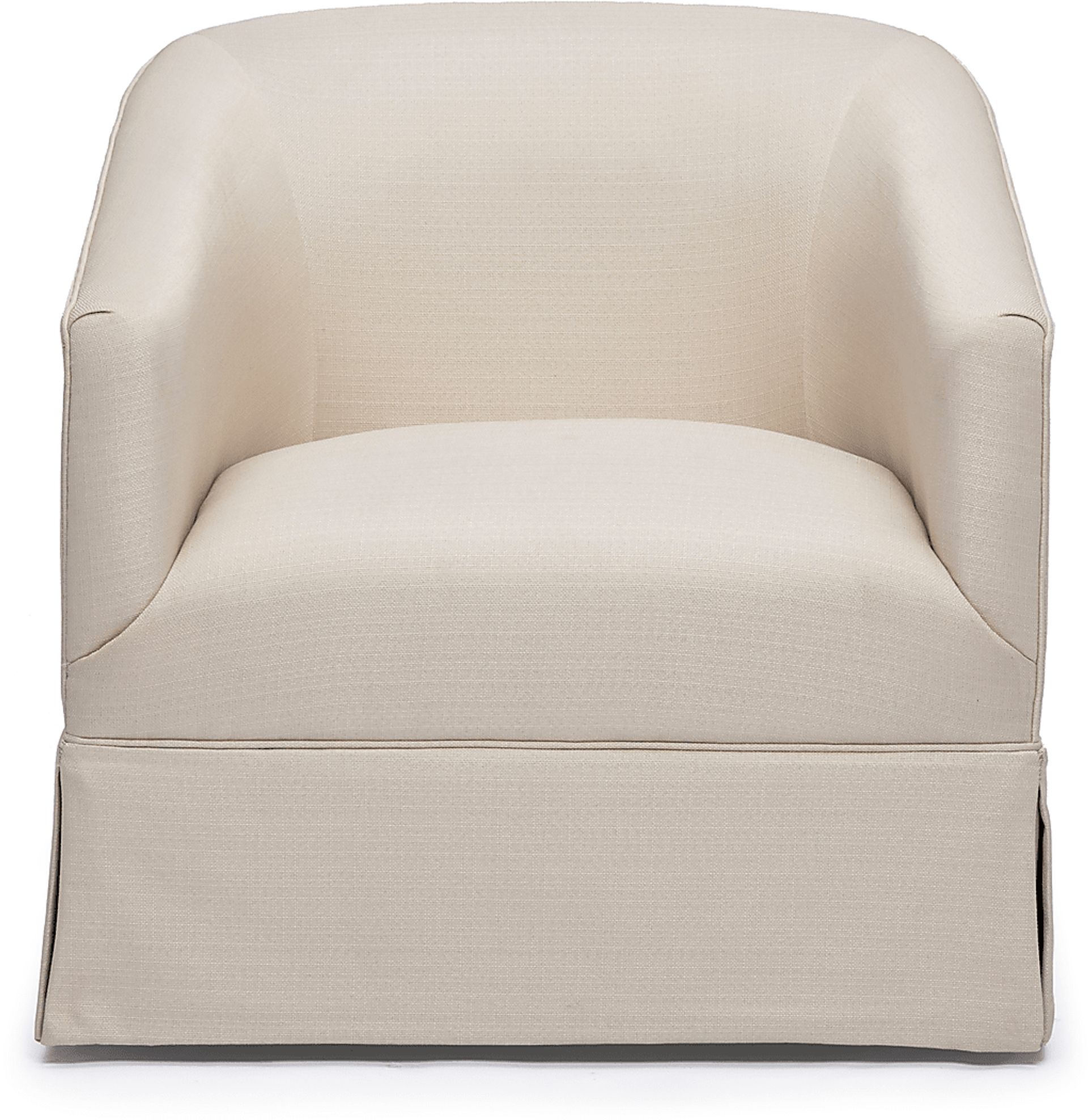 Carmick Beige Swivel Chair - Image 3