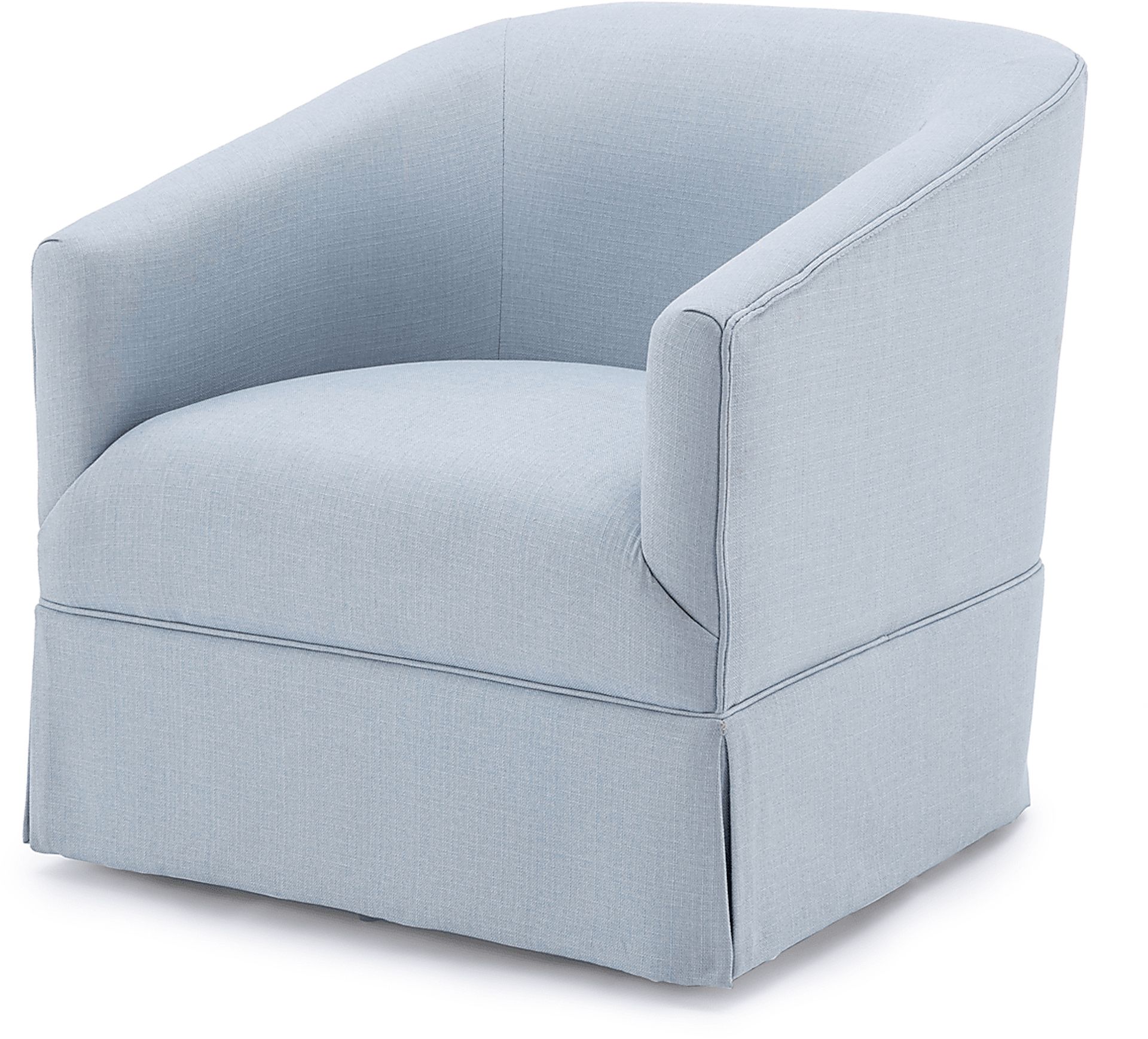 Carmick Blue Swivel Chair - Image 2