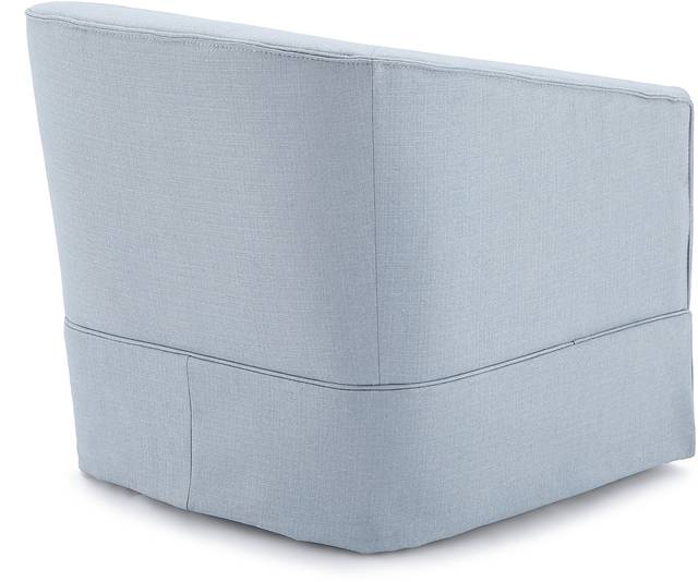 Carmick Blue Swivel Chair - Thumbnail - Image 4