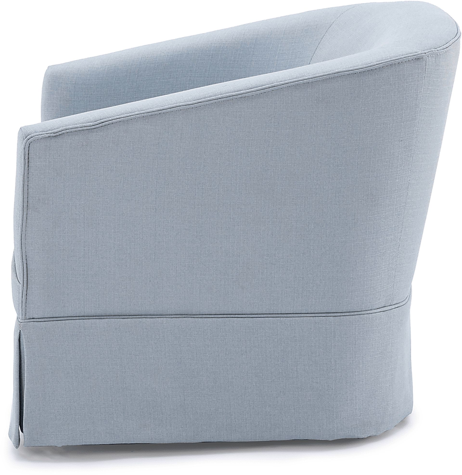 Carmick Blue Swivel Chair - Image 6