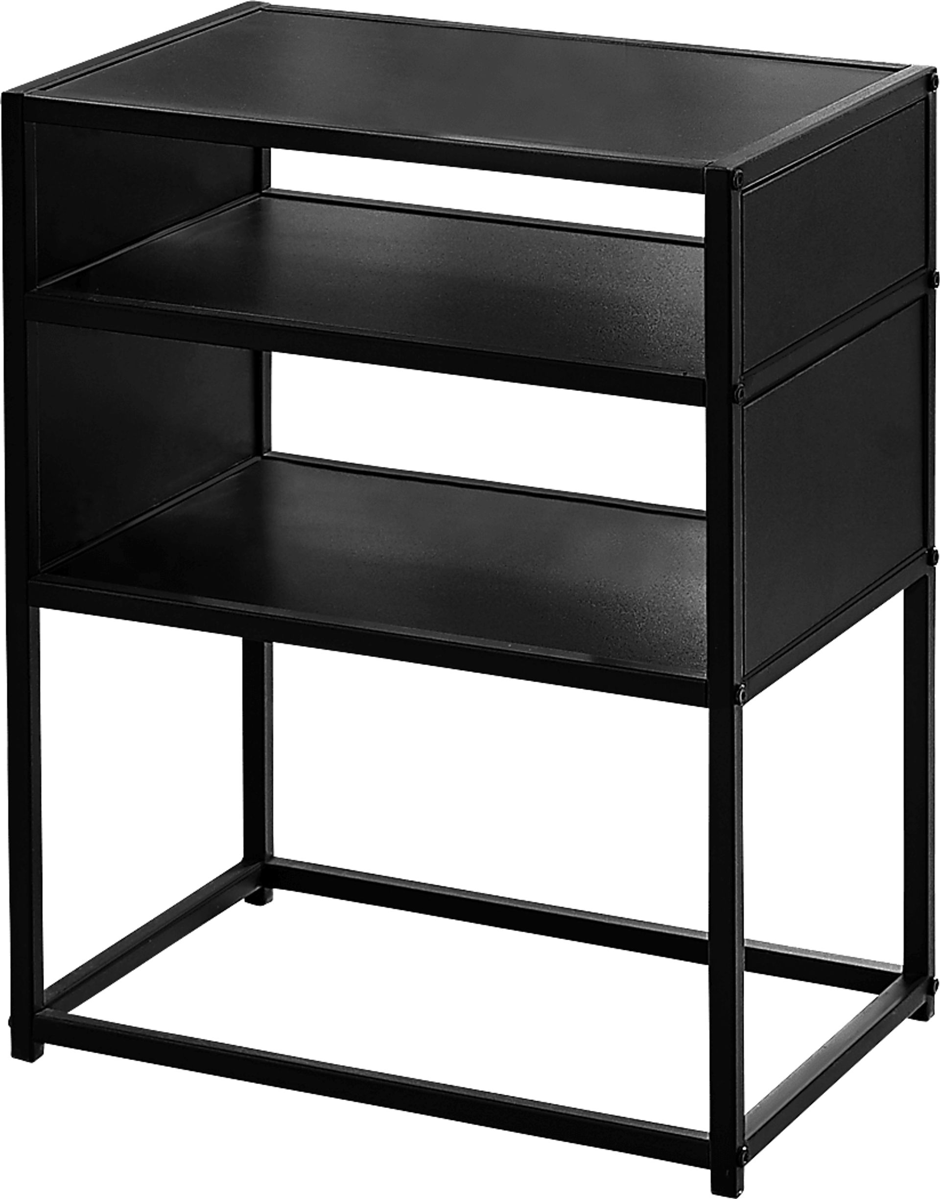 Carmon Circle Black Accent Table - Image 1