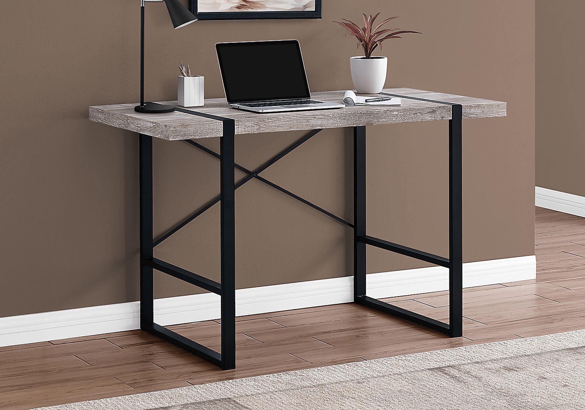 Carnahan Taupe Desk - Image 2