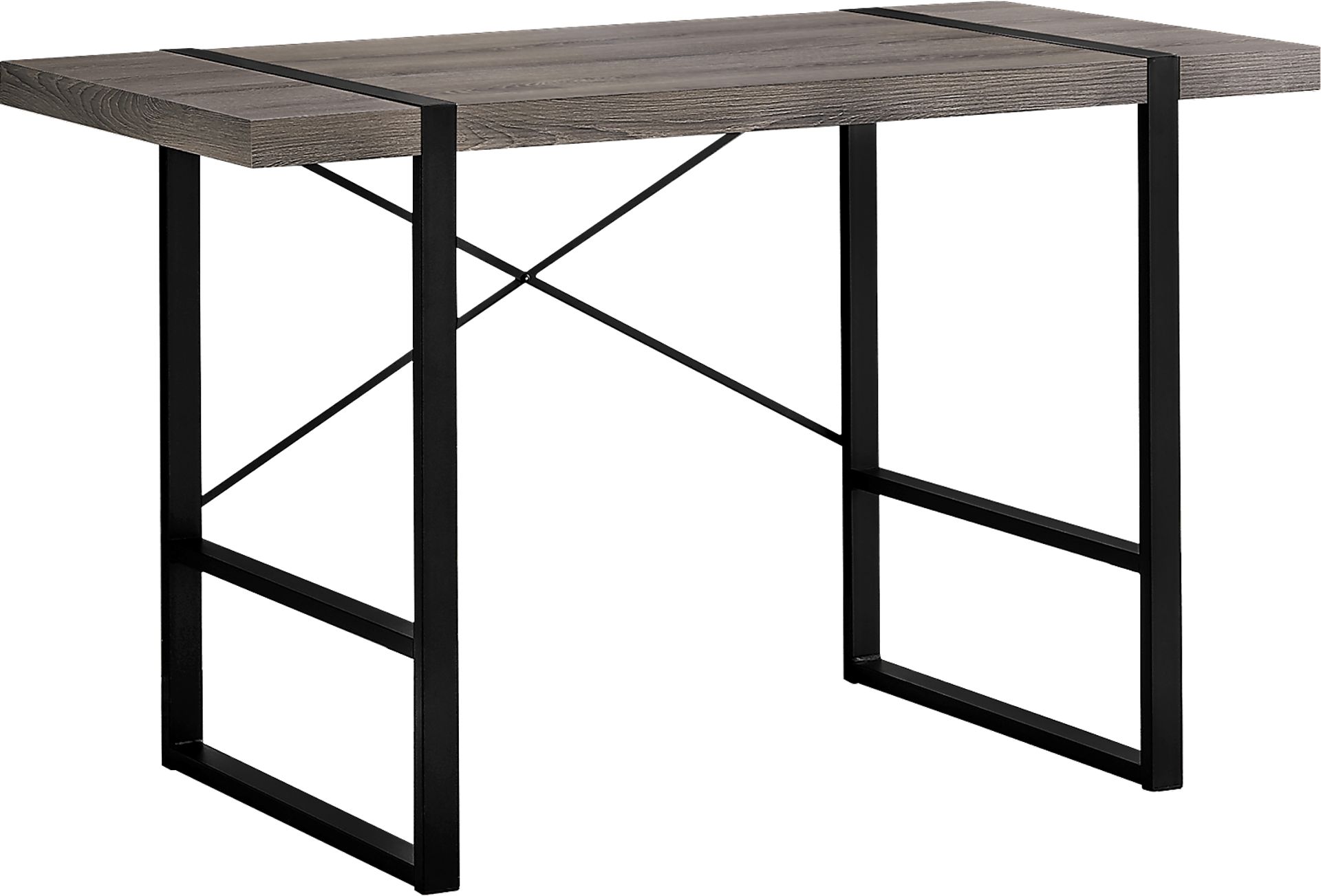 Carnahan Dark Taupe Desk - Image 1