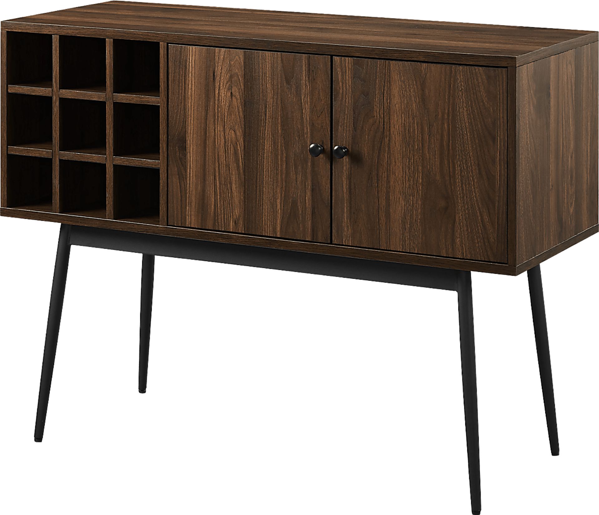Carnarvon Brown Bar Cabinet - Image 3