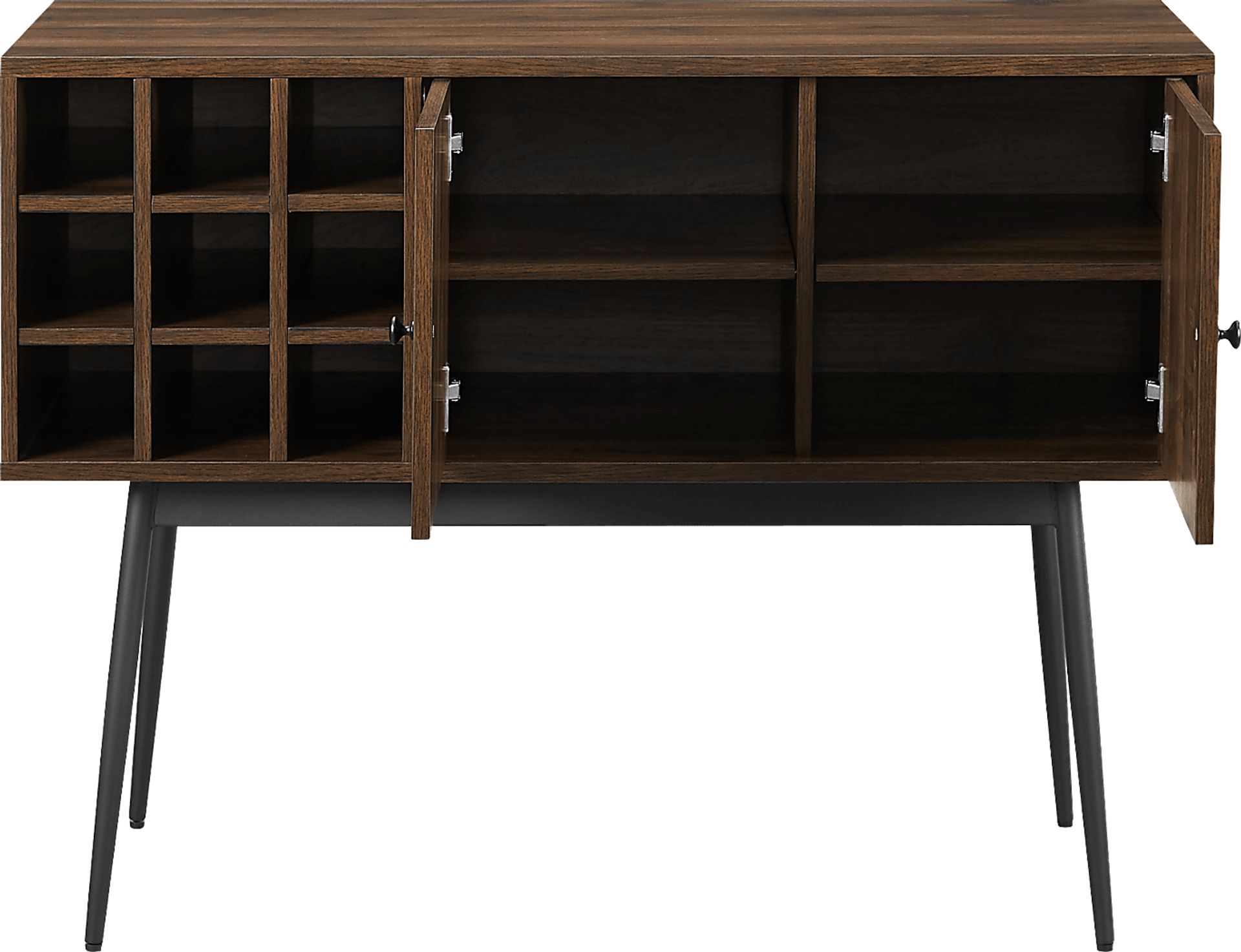 Carnarvon Brown Bar Cabinet - Image 4