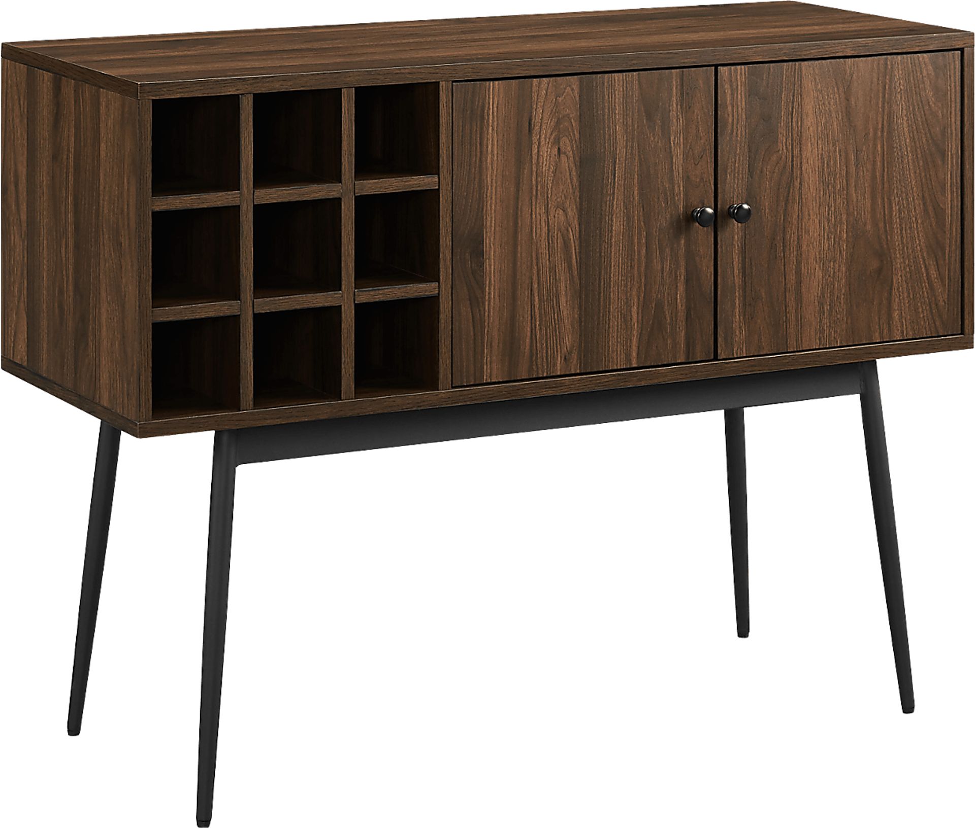 Carnarvon Brown Bar Cabinet - Image 1