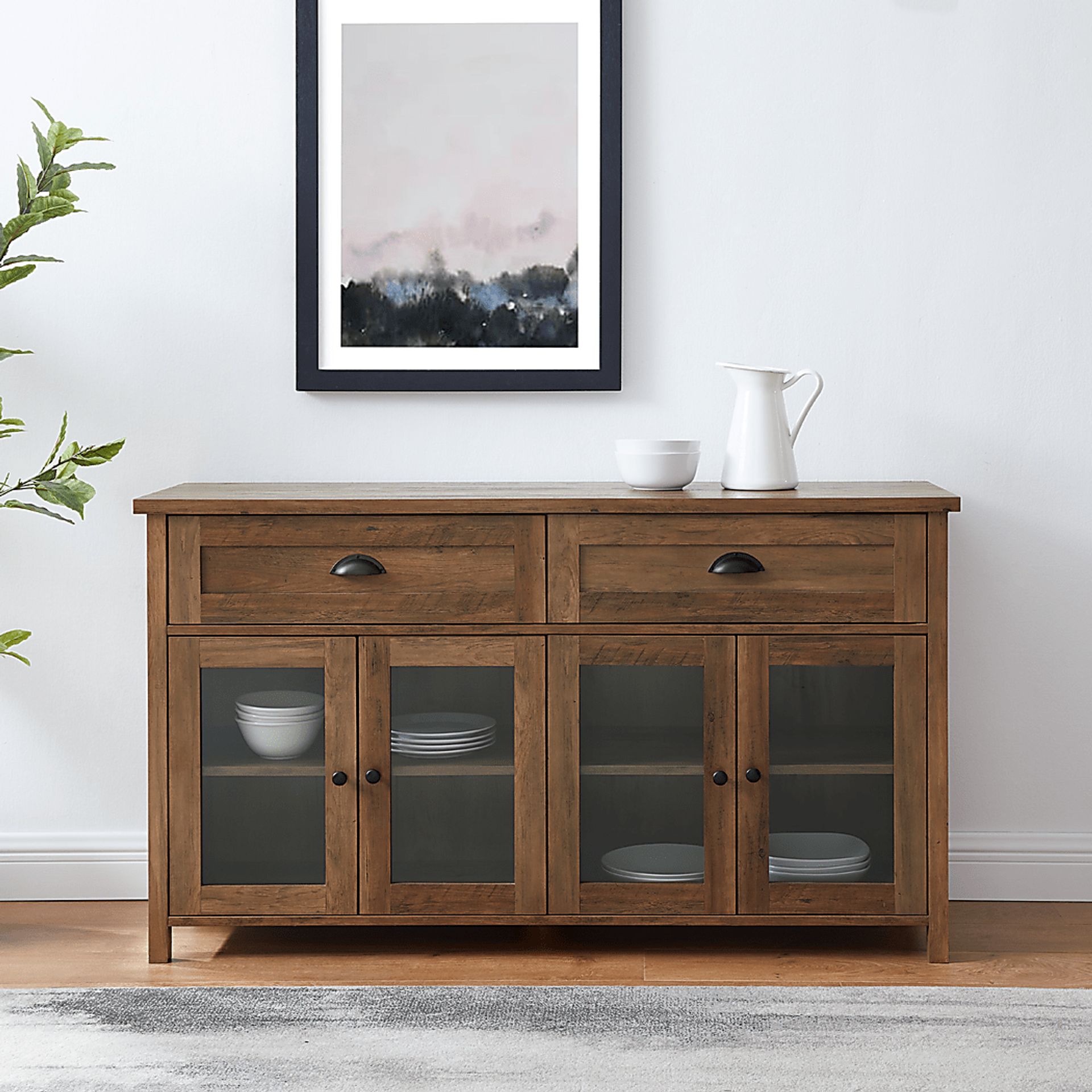 Carnelian Brown 52 in. Console - Image 6