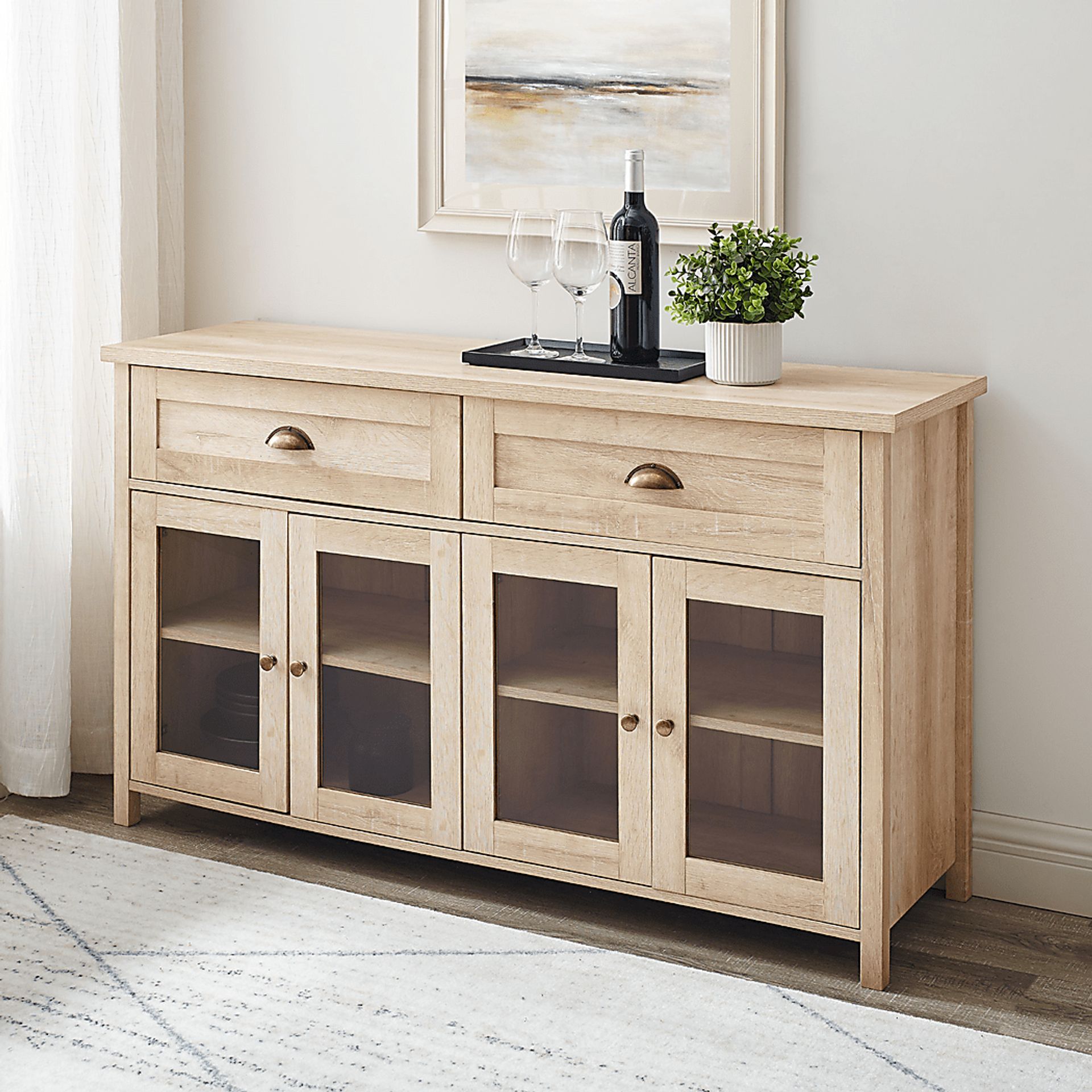 Carnelian Oak 52 in. Console - Image 2