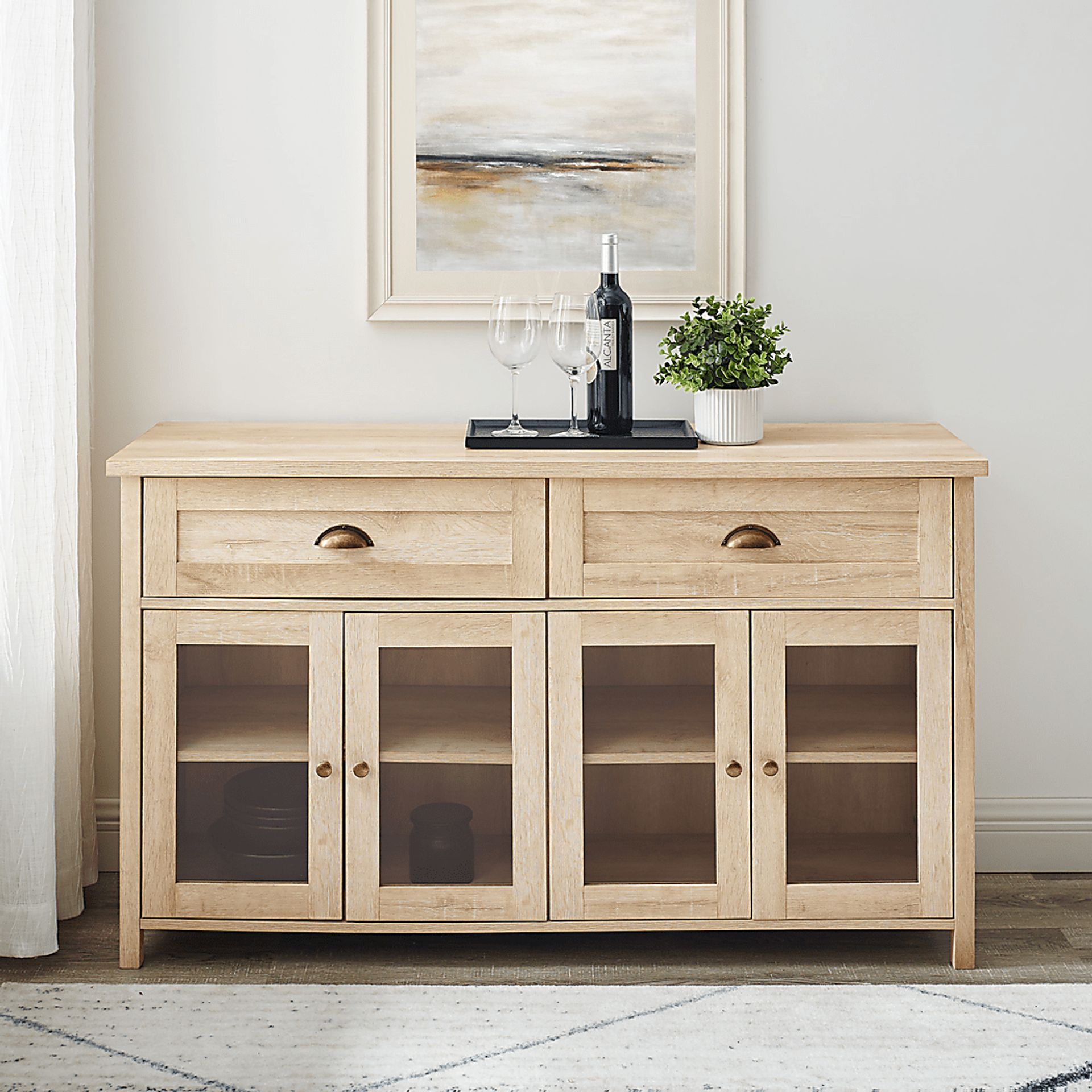 Carnelian Oak 52 in. Console - Image 6