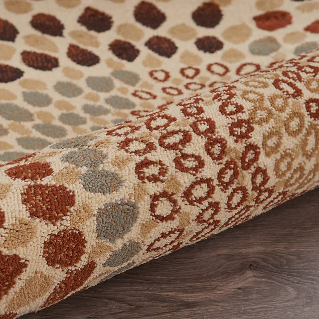 Carnella Orange 5'2 x 7'2 Rug - Thumbnail - Image 3