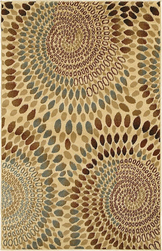 Carnella Orange 5'2 x 7'2 Rug - Thumbnail - Image 1