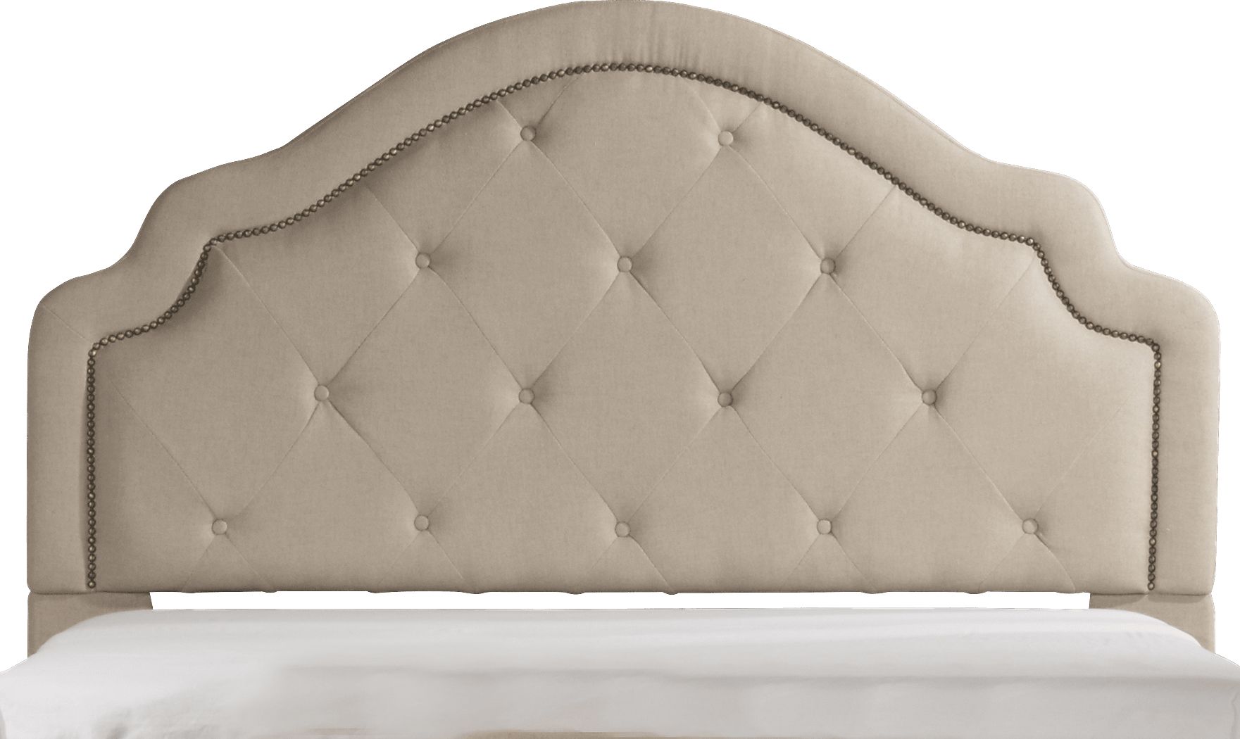 Carner Natural King Upholstered Headboard Rooms To Go