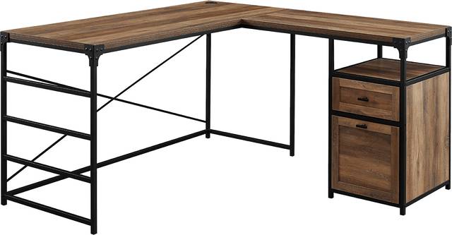 Carnfirth Brown Desk - Thumbnail - Image 4