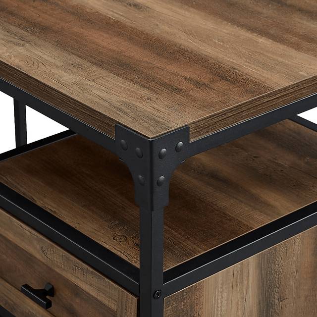 Carnfirth Brown Desk - Thumbnail - Image 5